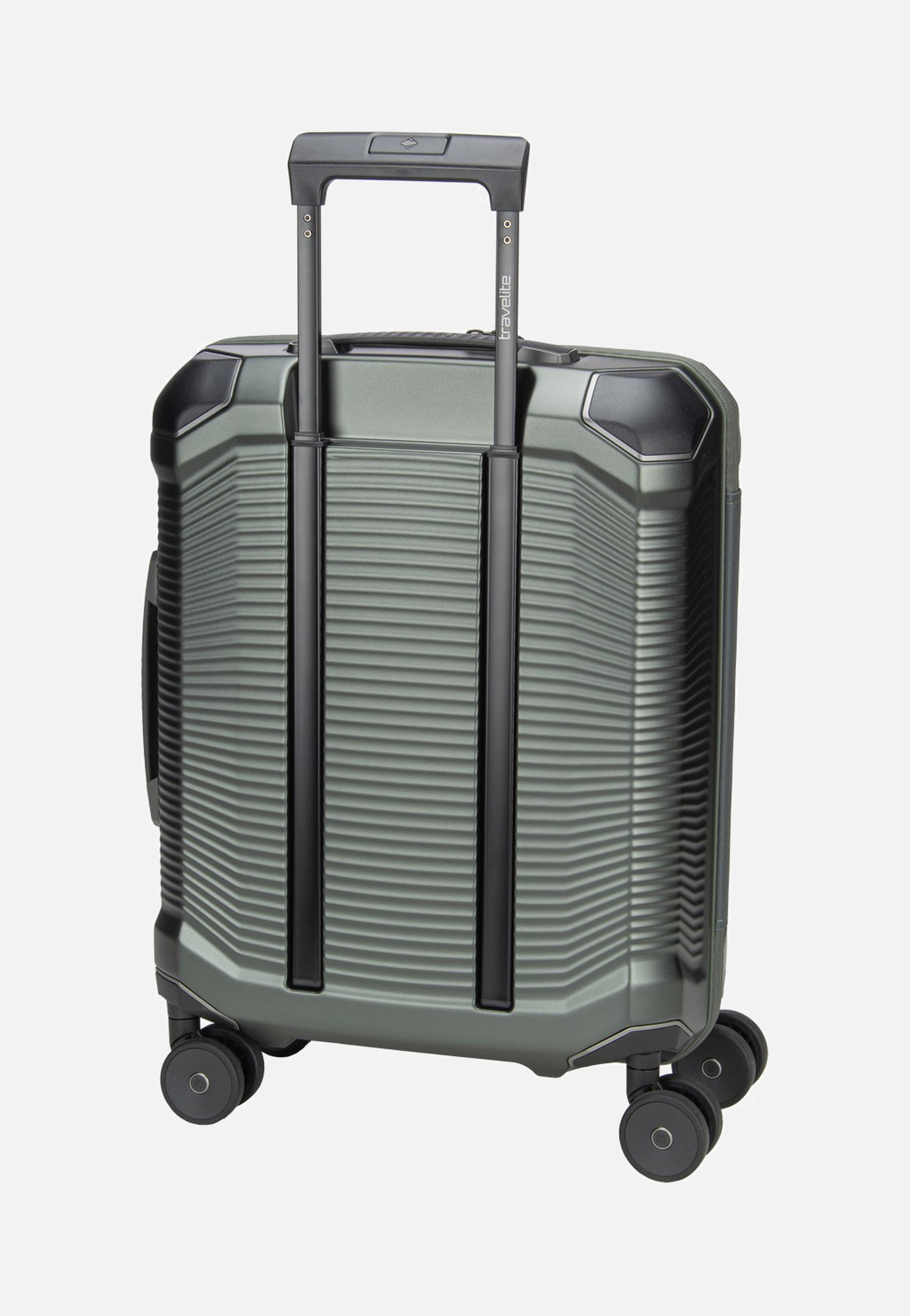 travelite Millennium Trolley 4W S Pine Green Koffer