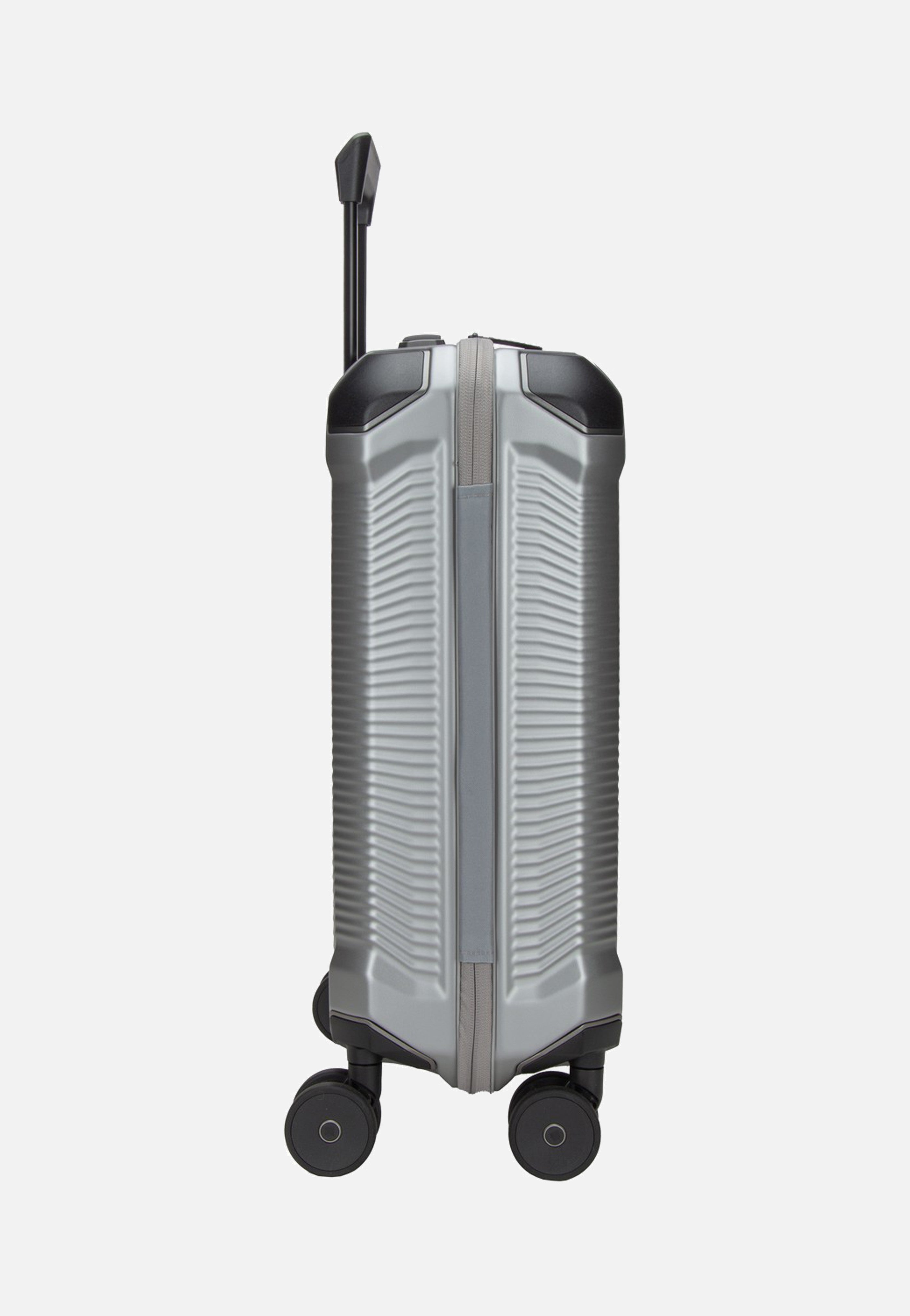 travelite Millennium Trolley 4W S Silver Koffer