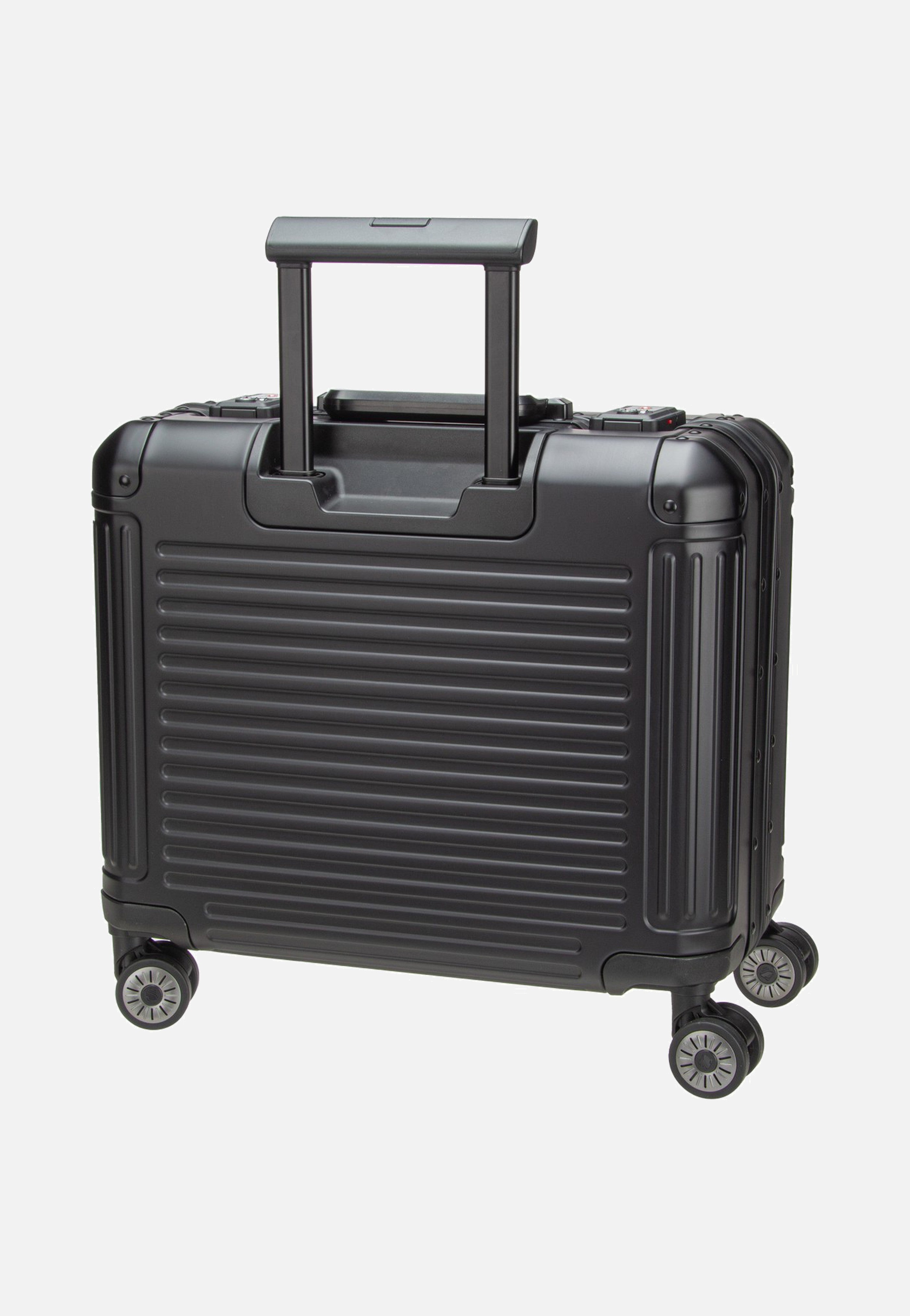 travelite Next 4w Business Wheeler Schwarz Koffer