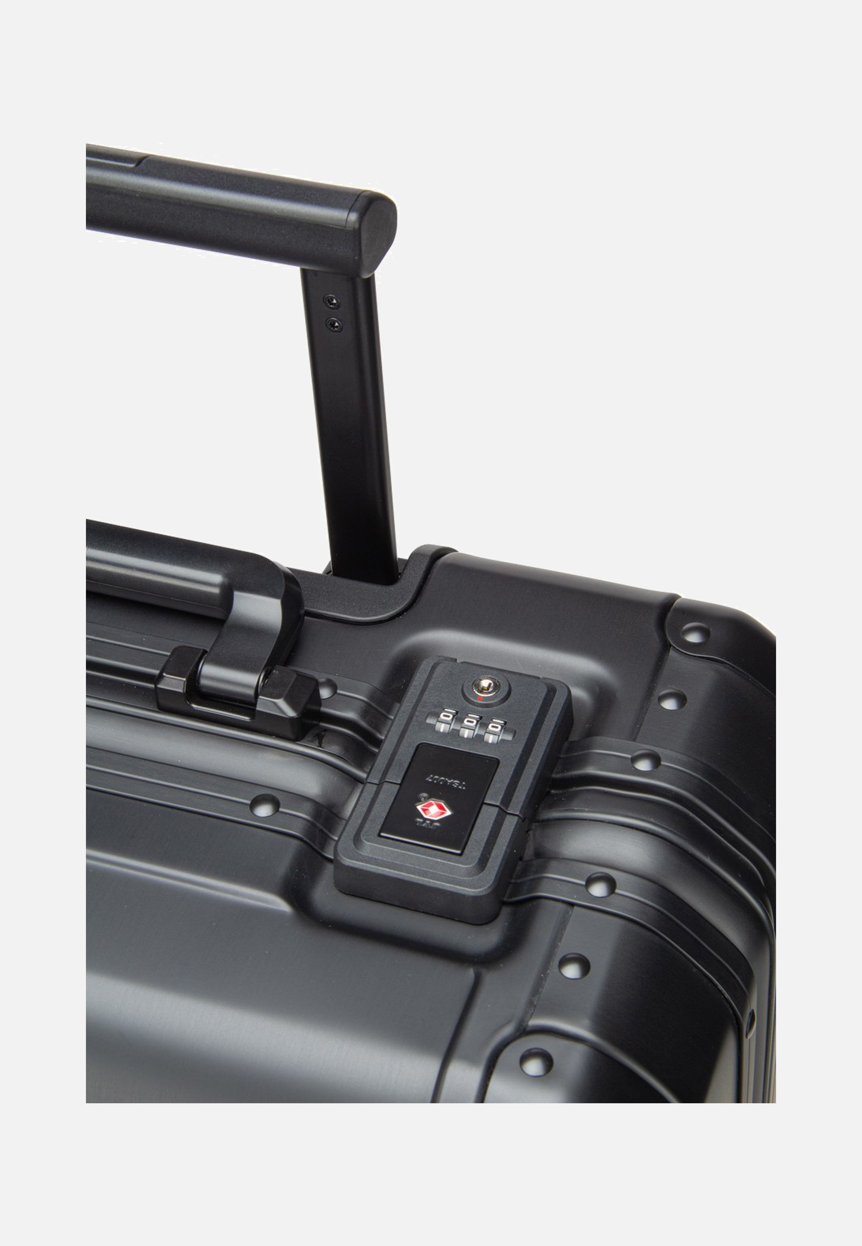travelite Next 4w Business Wheeler Schwarz Koffer