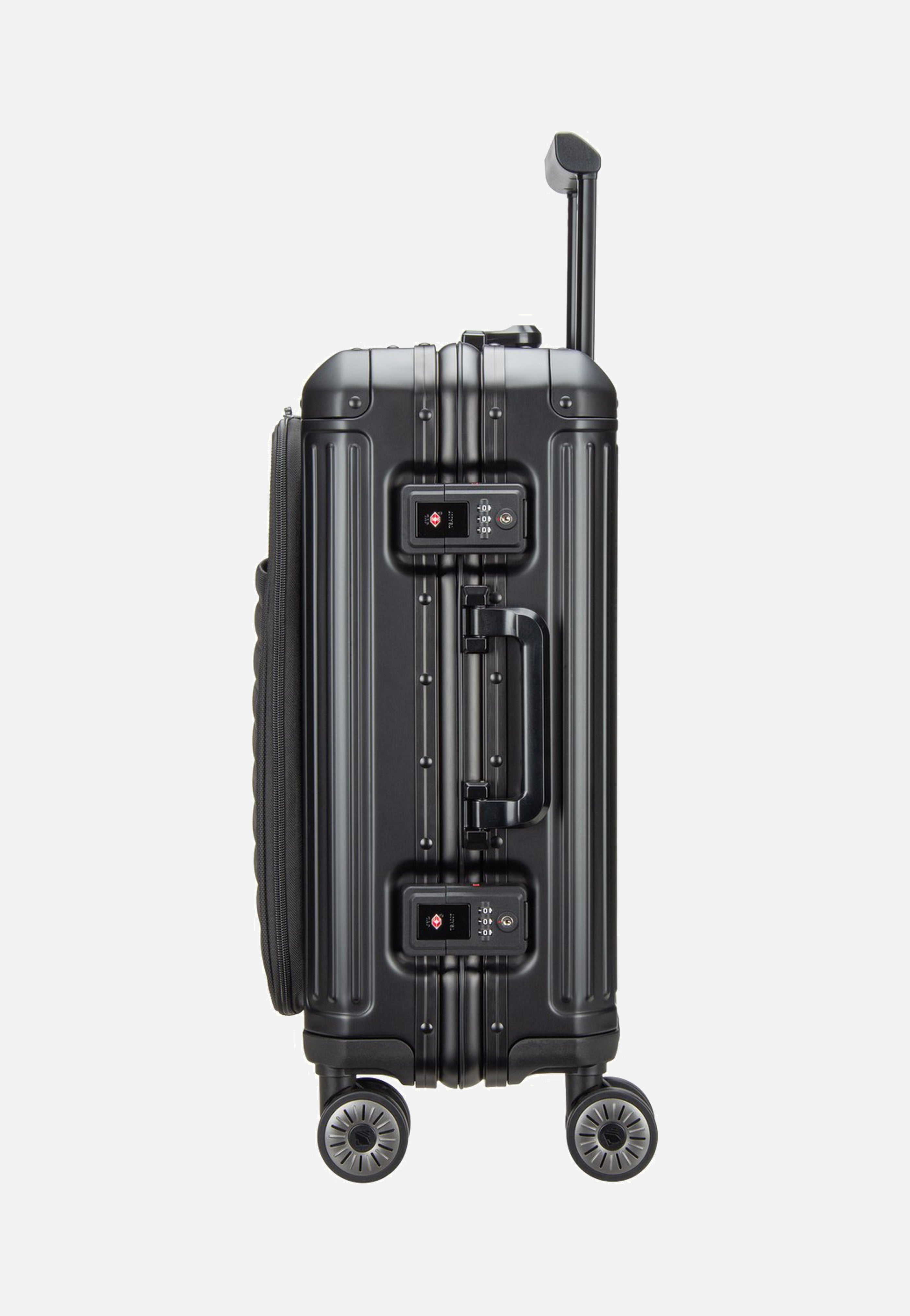 travelite Next 4w Trolley S+ Schwarz Koffer