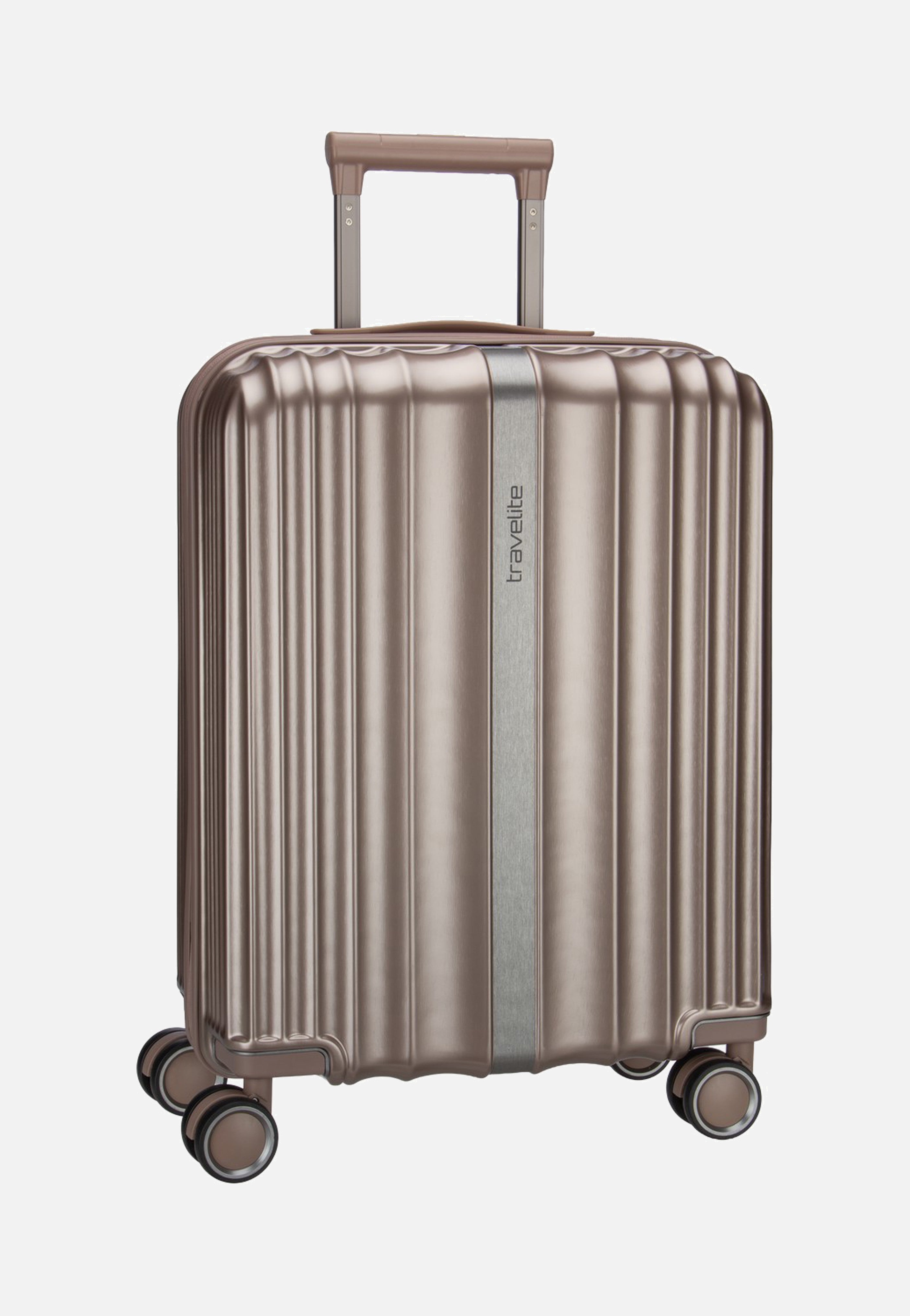 travelite Paros 4W Trolley S Cappuchino Koffer
