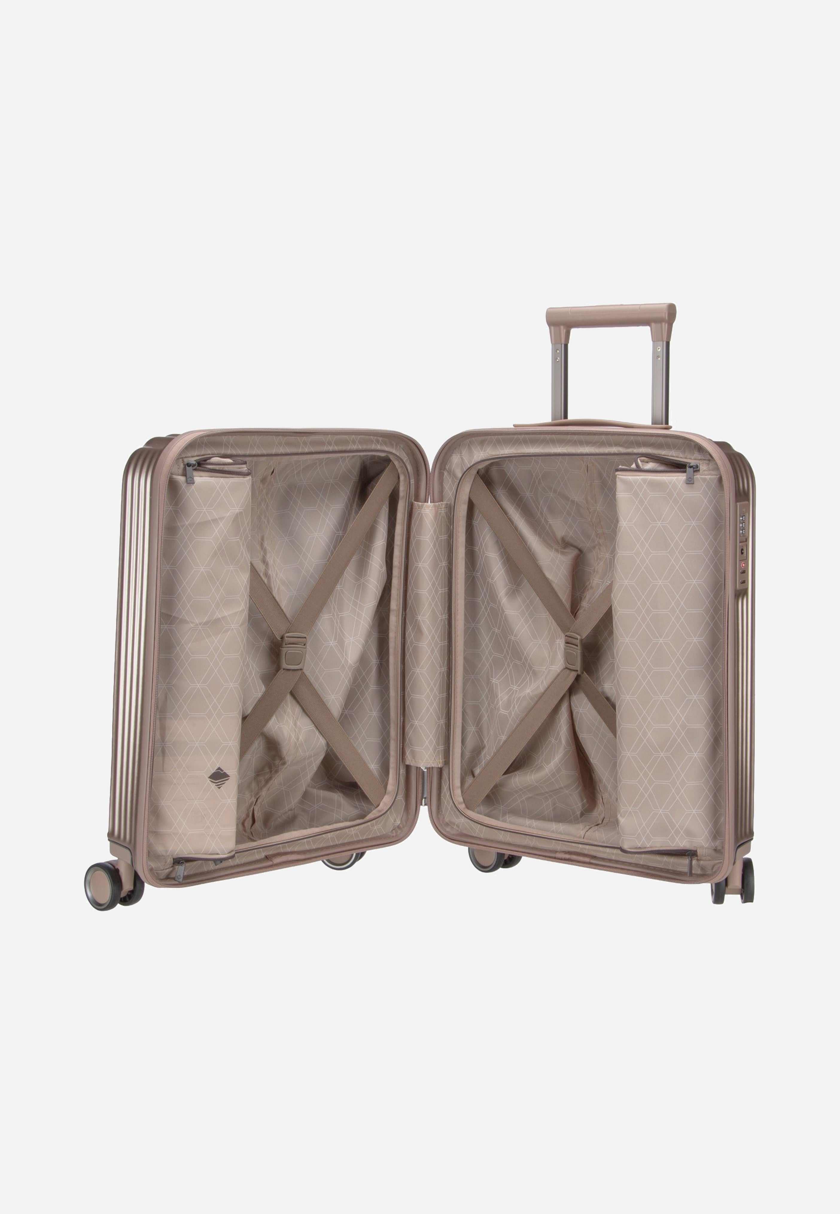 travelite Paros 4W Trolley S Cappuchino Koffer