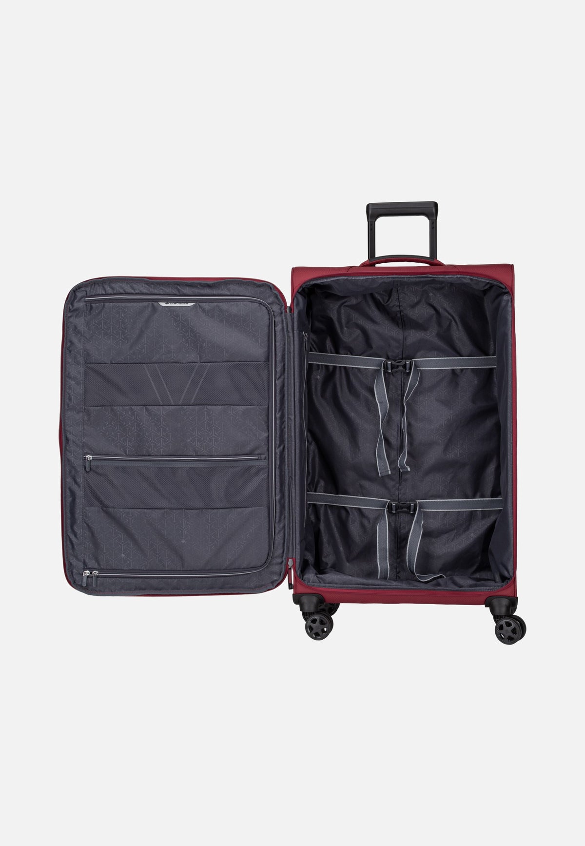 travelite Skaii Trolley 4w L exp. Red Koffer