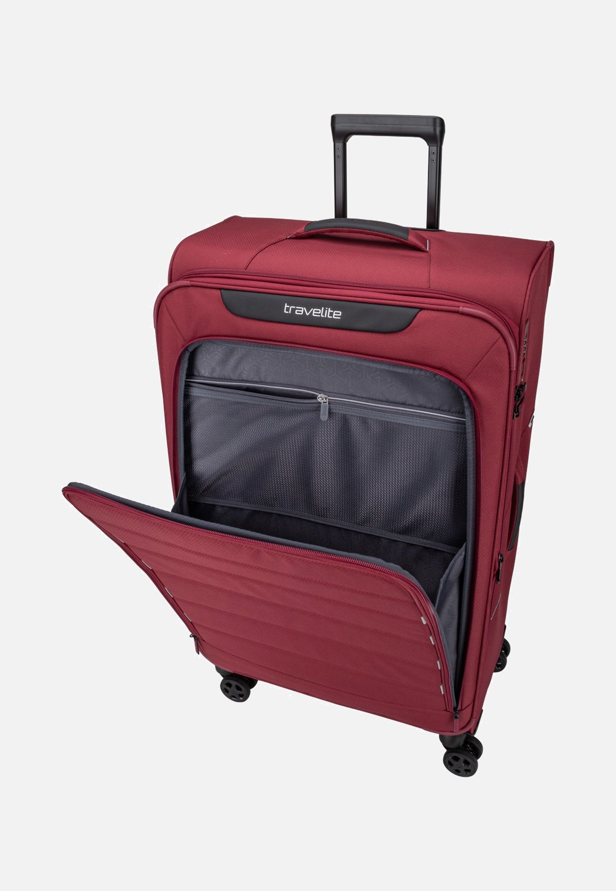 travelite Skaii Trolley 4w L exp. Red Koffer