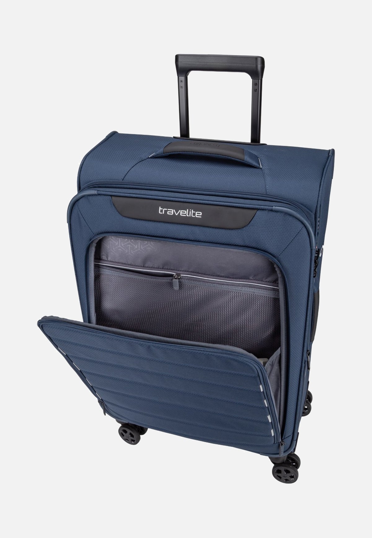 travelite Skaii Trolley 4w M exp. Navy Koffer