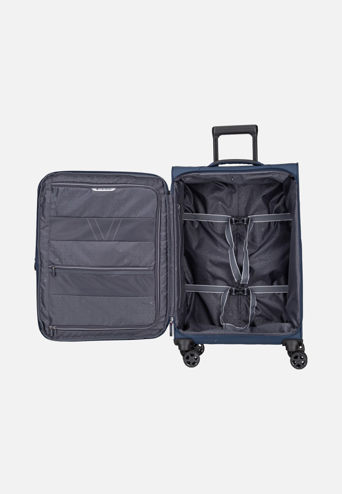 travelite Skaii Trolley 4w M exp. Navy Koffer
