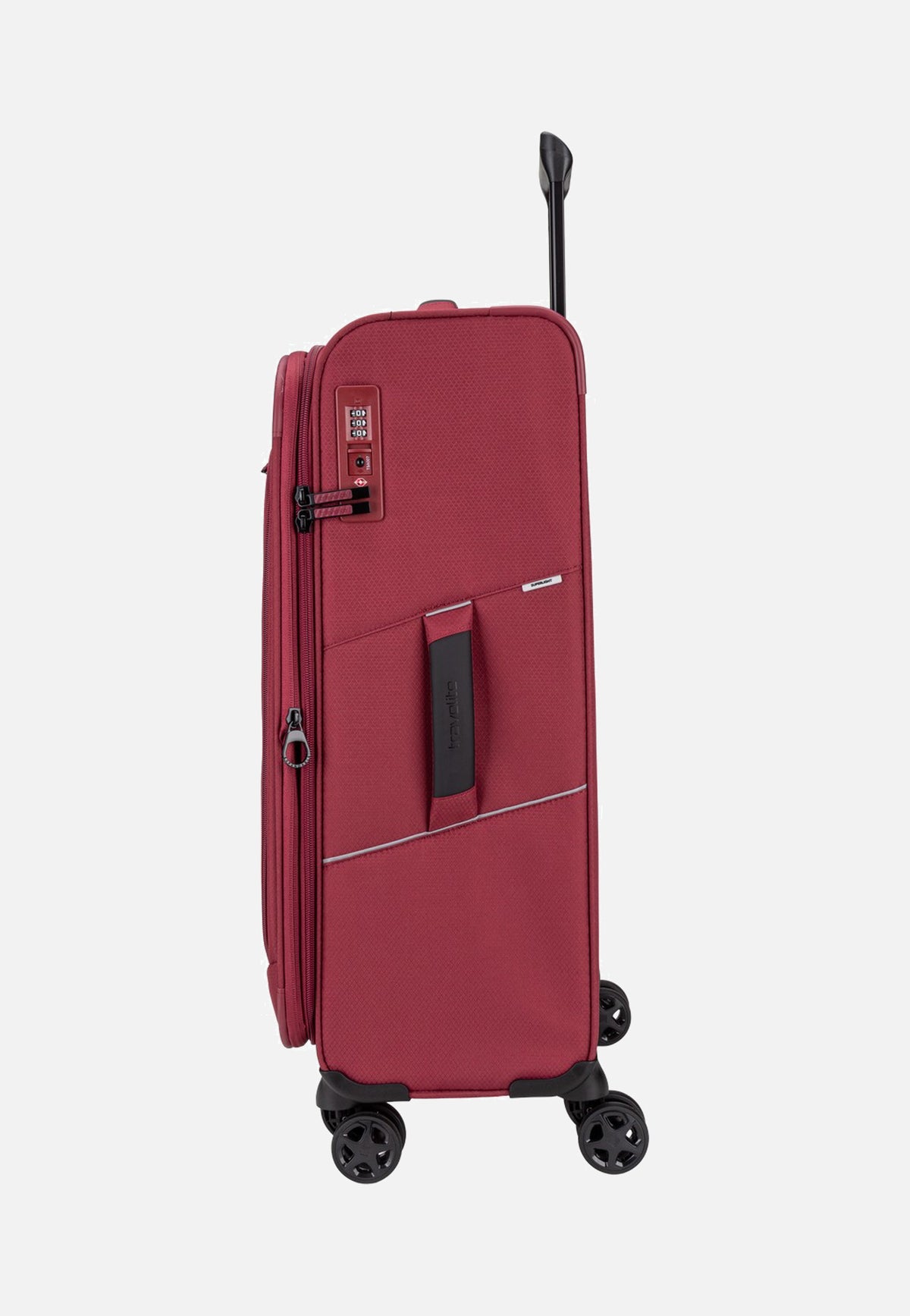 travelite Skaii Trolley 4w M exp. Red Koffer