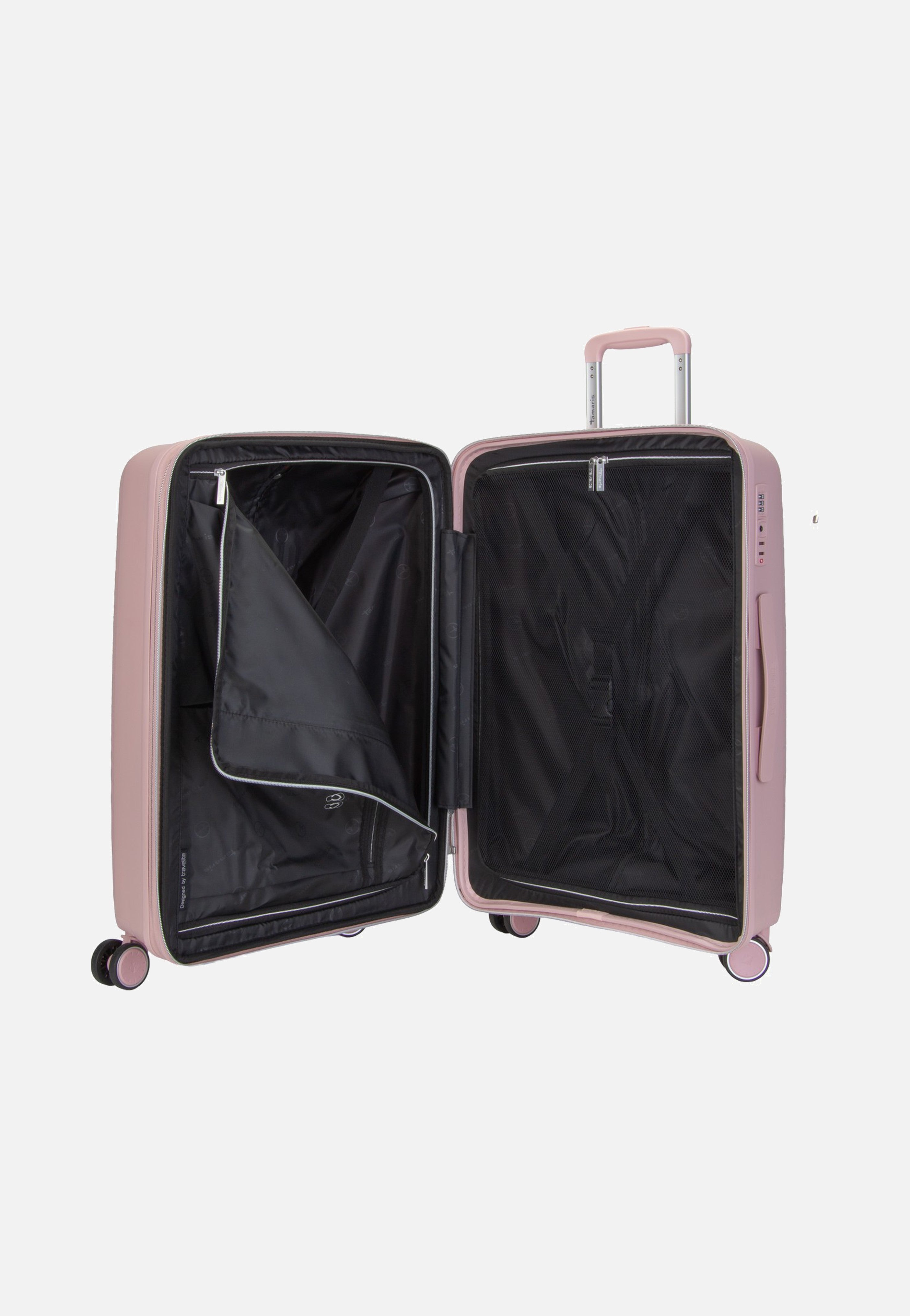 travelite x Tamaris Voyaage Trolley 4w M exp. Blush Suitcase