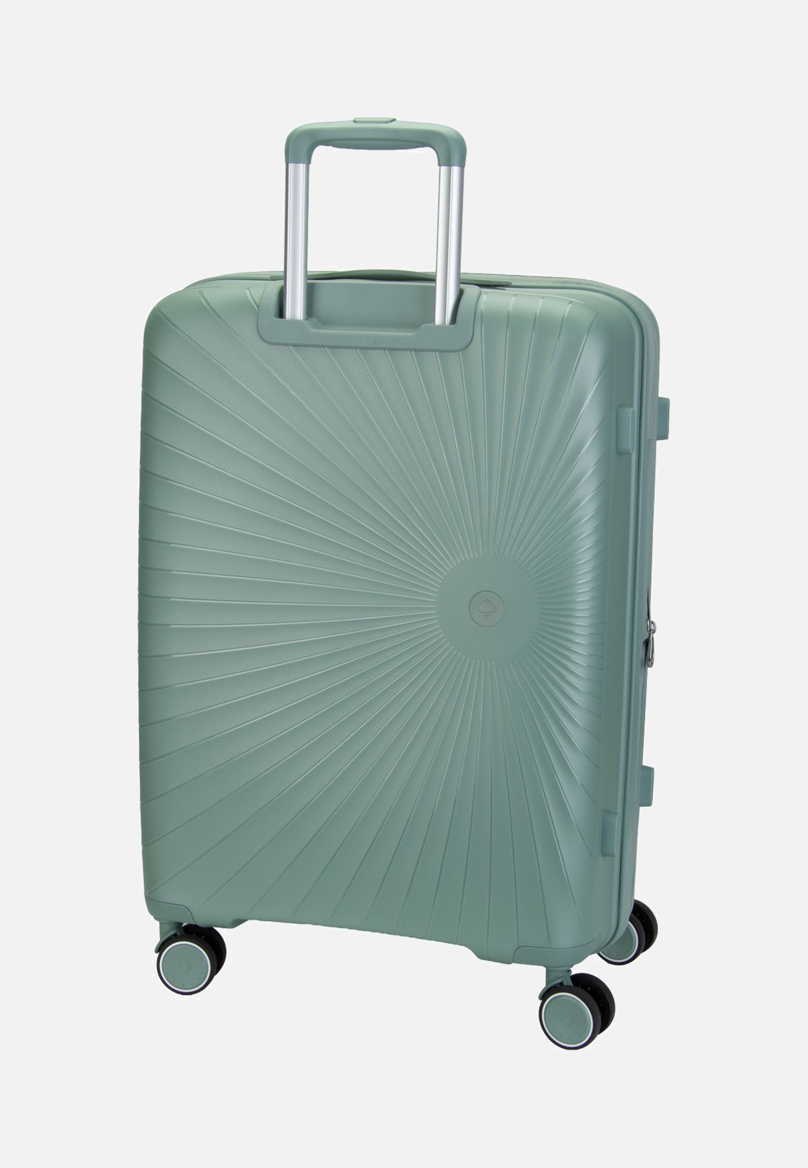 travelite x Tamaris Voyaage Trolley 4w M exp. Sage Green Suitcase