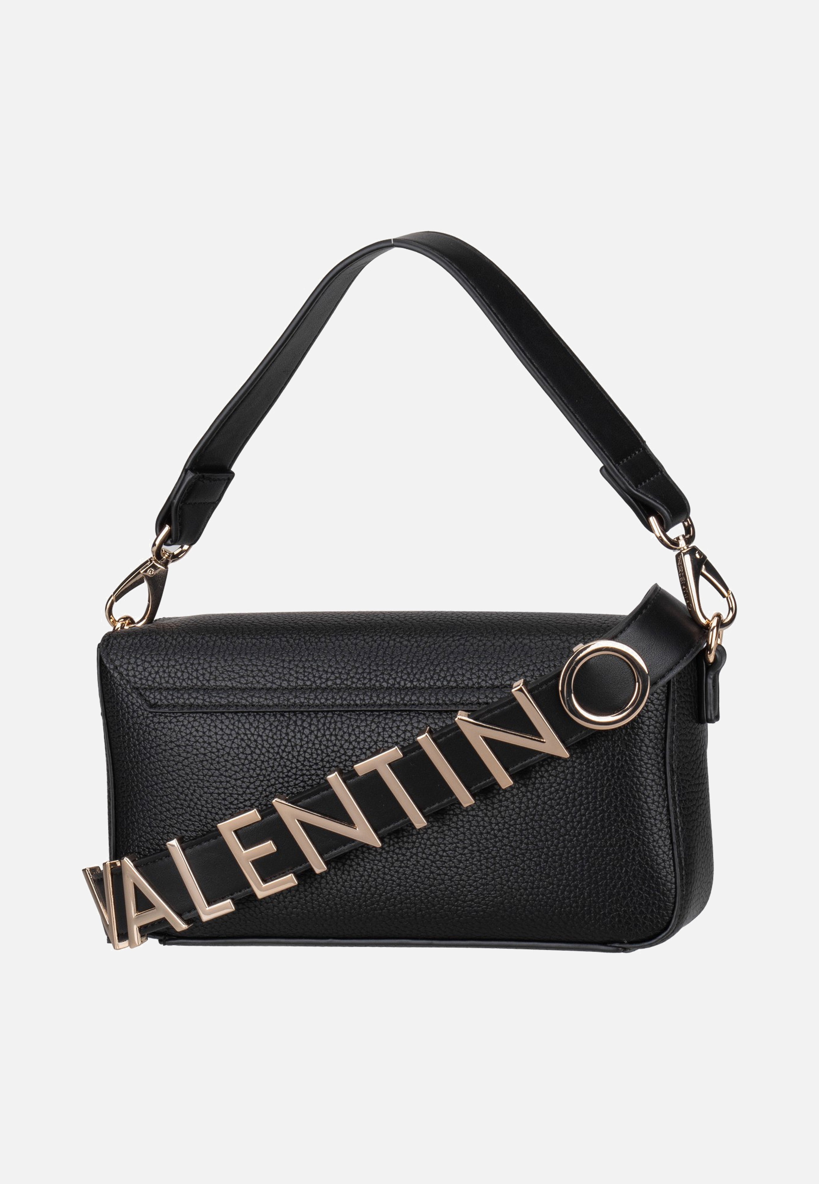 Valentino Alexia Flap Nero Schultertasche