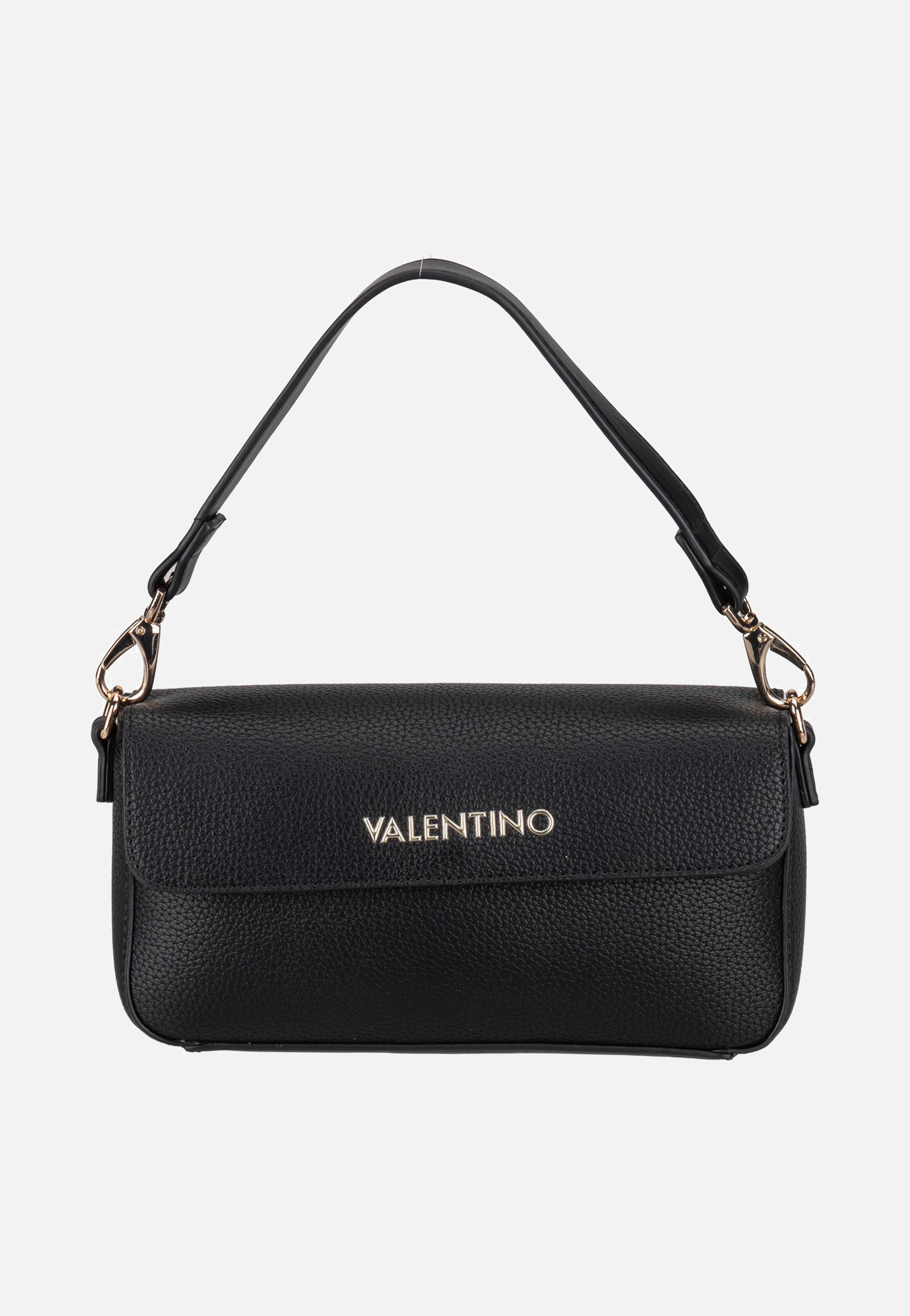 Valentino Alexia Flap Nero Schultertasche