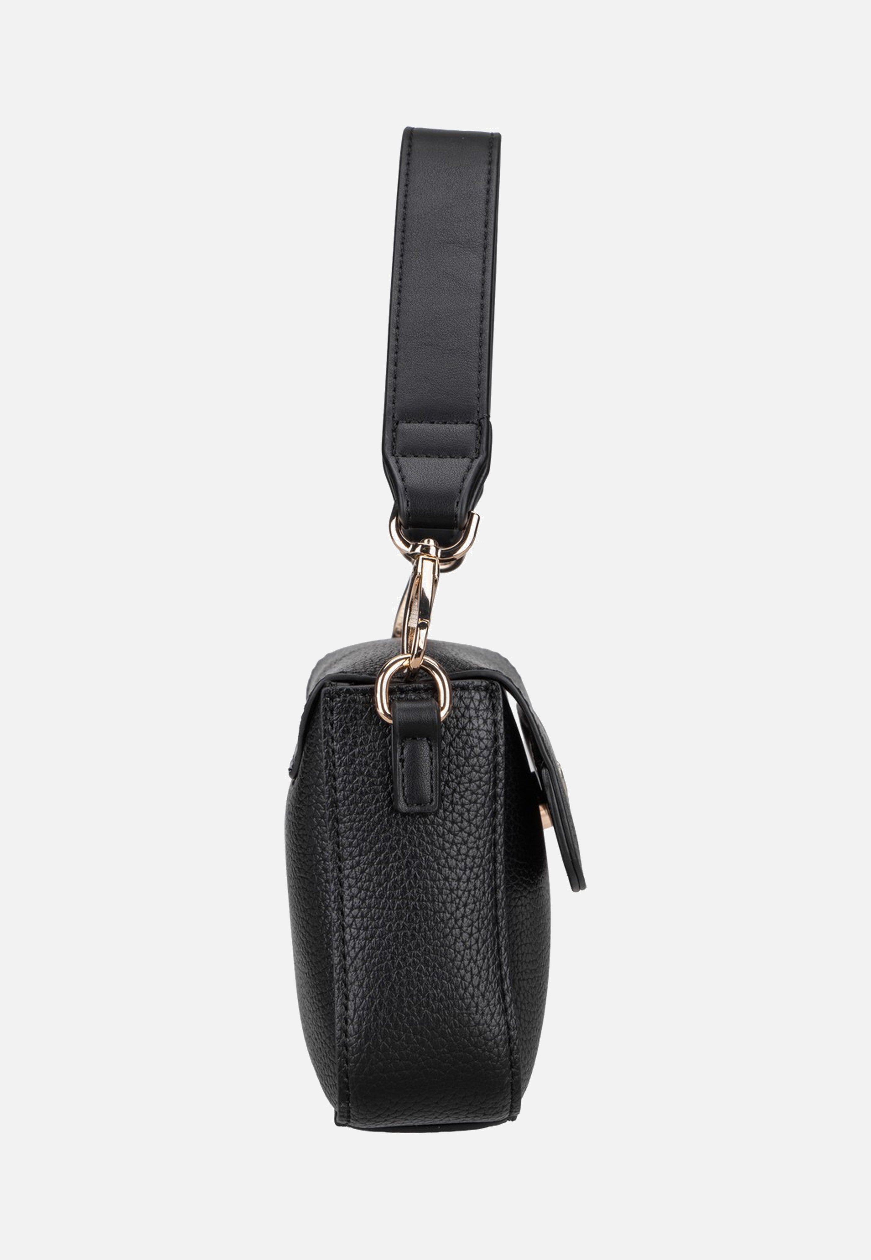 Valentino Alexia Flap Nero Schultertasche