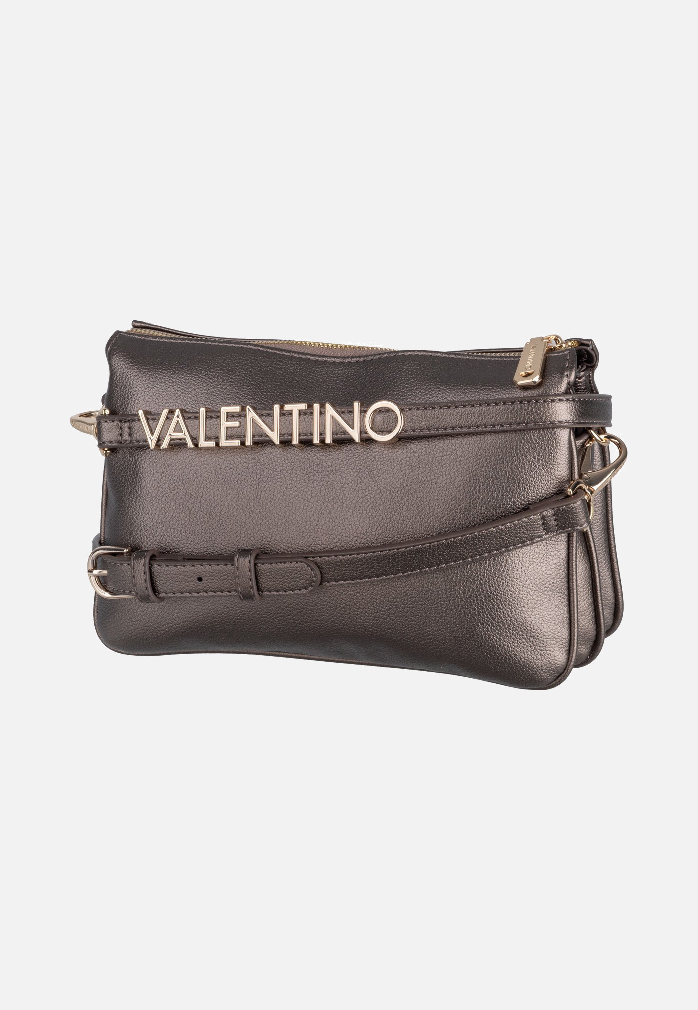 Valentino Barn O42 Gun Metal Crossbody Bag