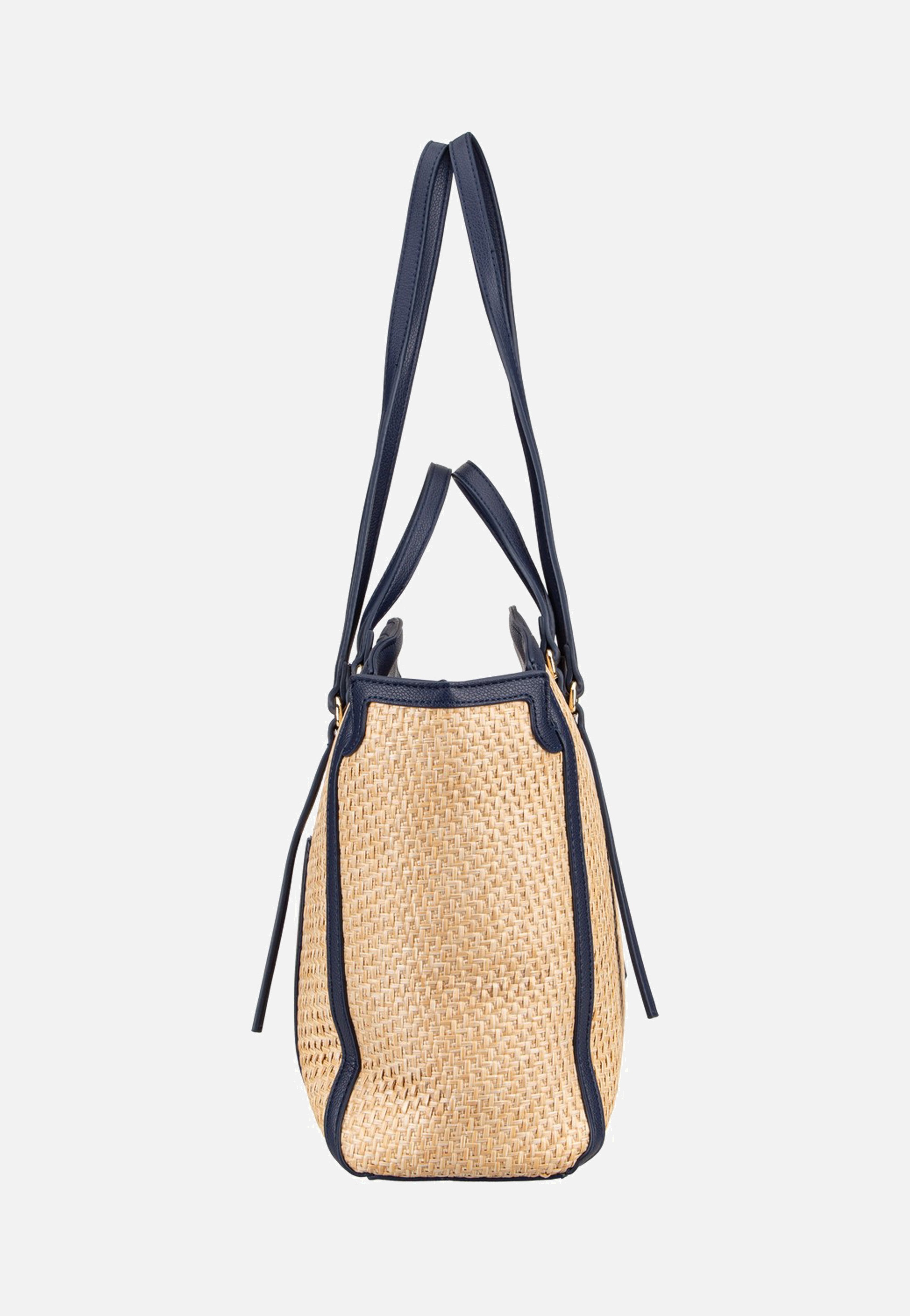Valentino - Demetra 901 Naturale/Blu - Shopper | Women-Image