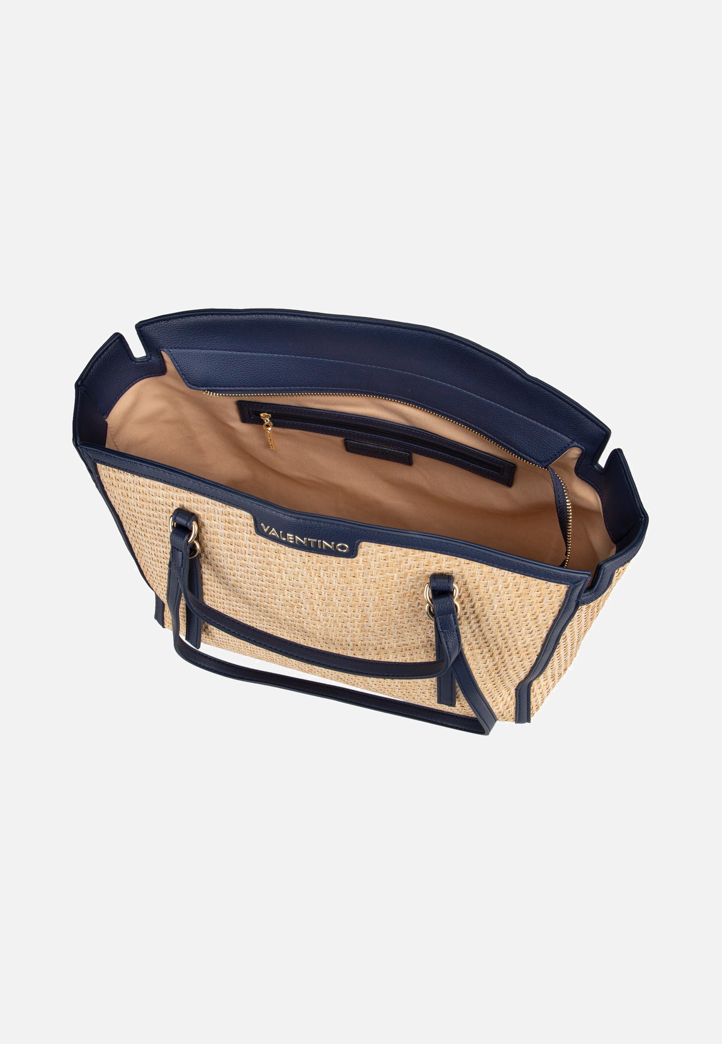 Valentino - Demetra 901 Naturale/Blu - Shopper | Women-Image