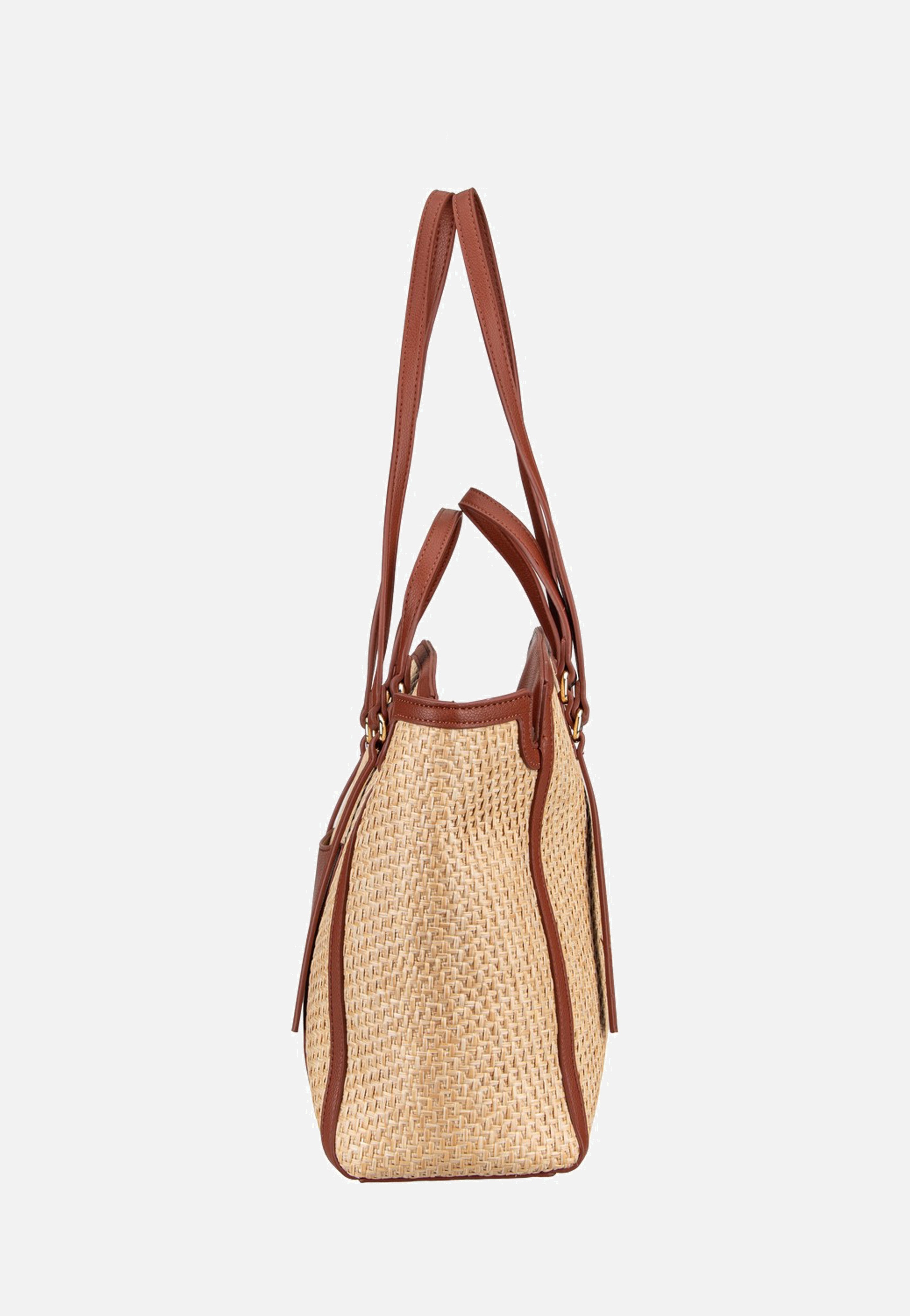Valentino - Demetra 901 Naturale/Cuoio - Shopper | Women-Image