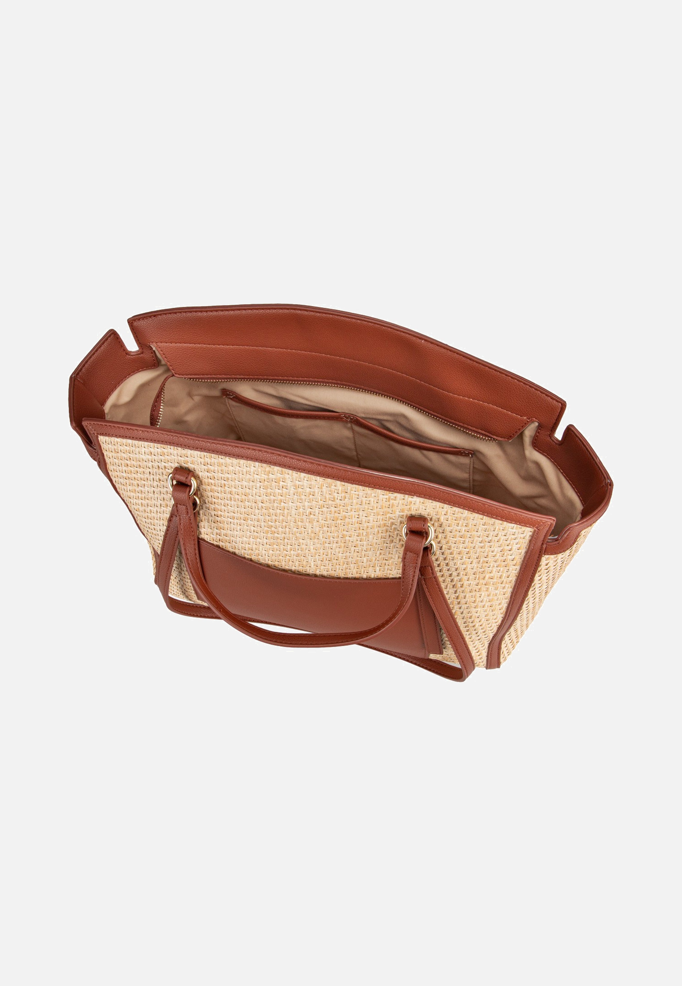 Valentino - Demetra 901 Naturale/Cuoio - Shopper | Women-Image