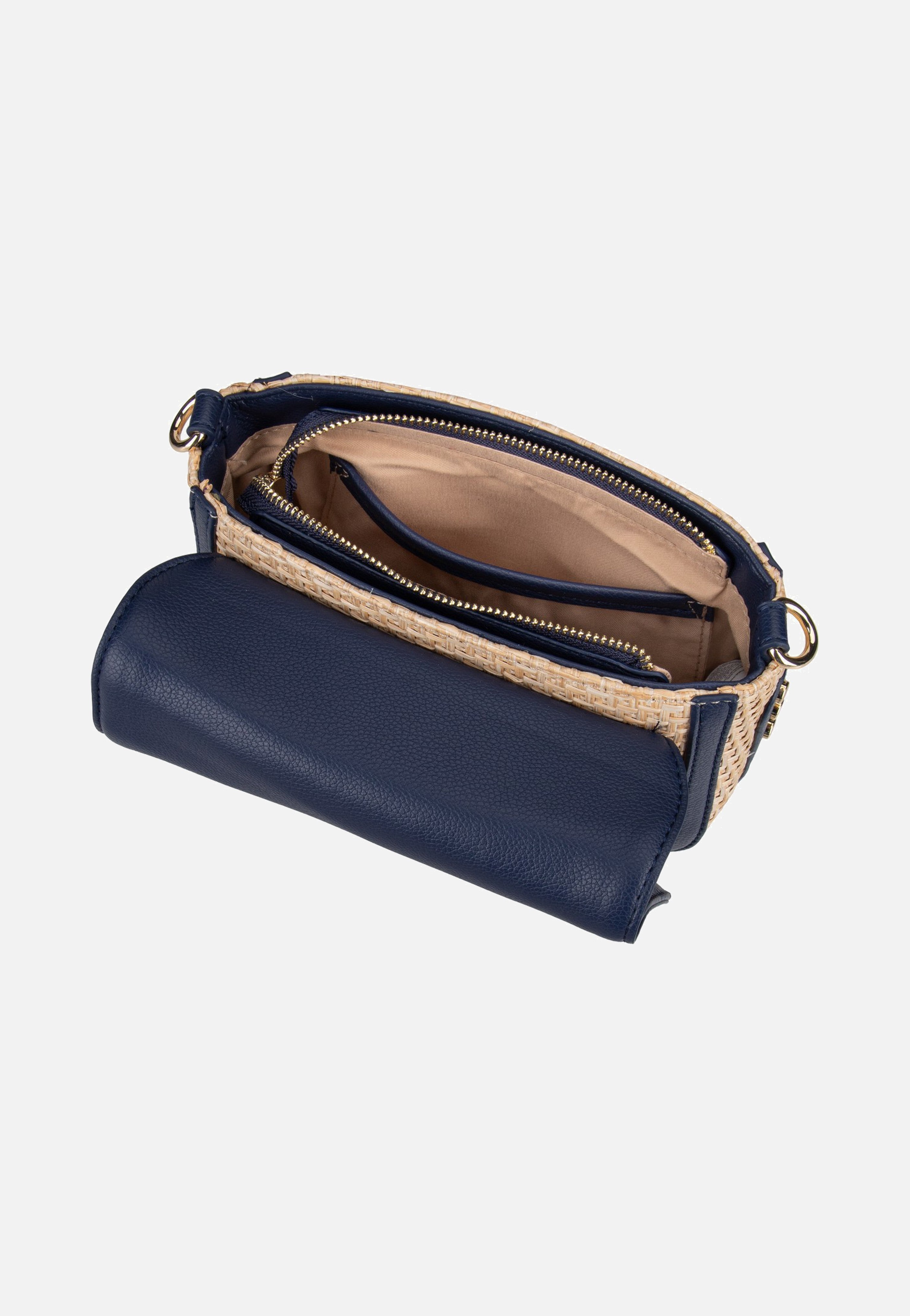 Valentino - Demetra 909 Naturale/Blu - Shoulder Bag | Women-Image