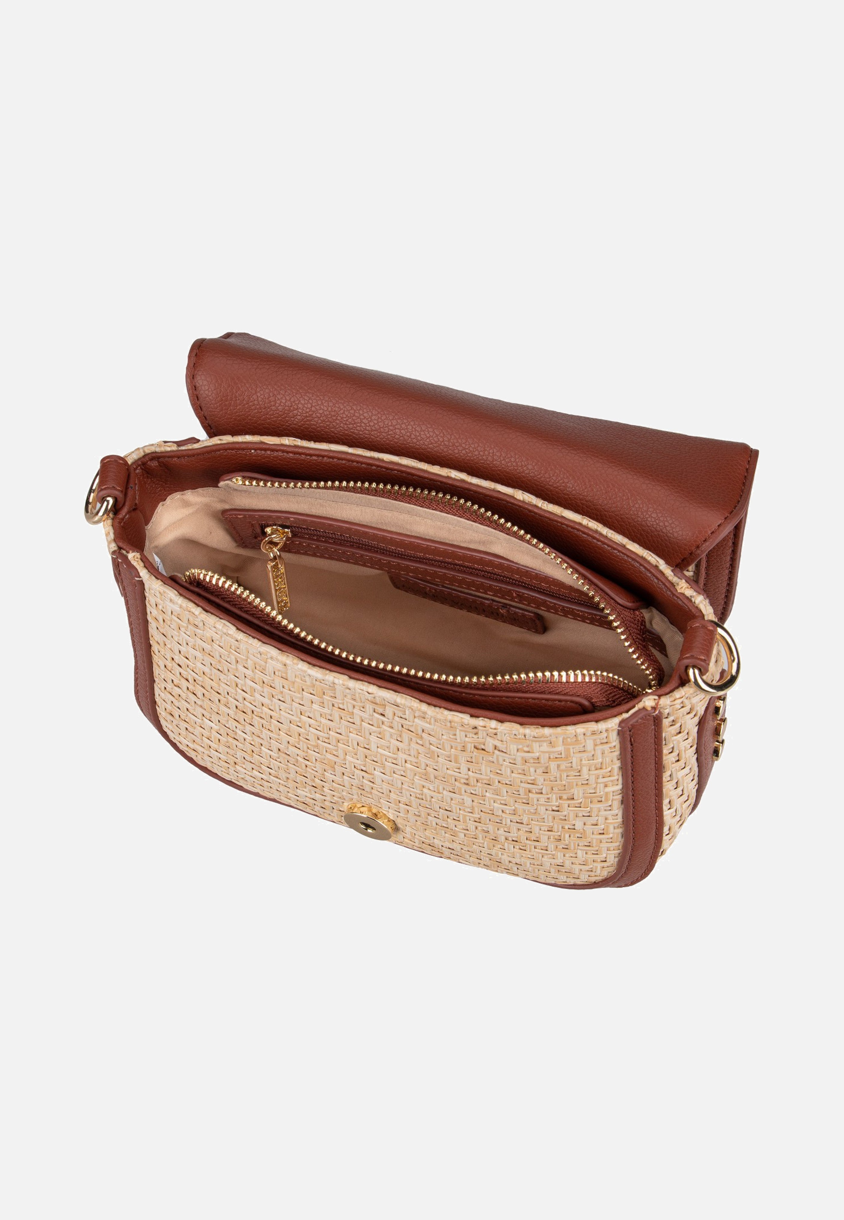 Valentino Demetra 909 Naturale/Cuoio Schultertasche