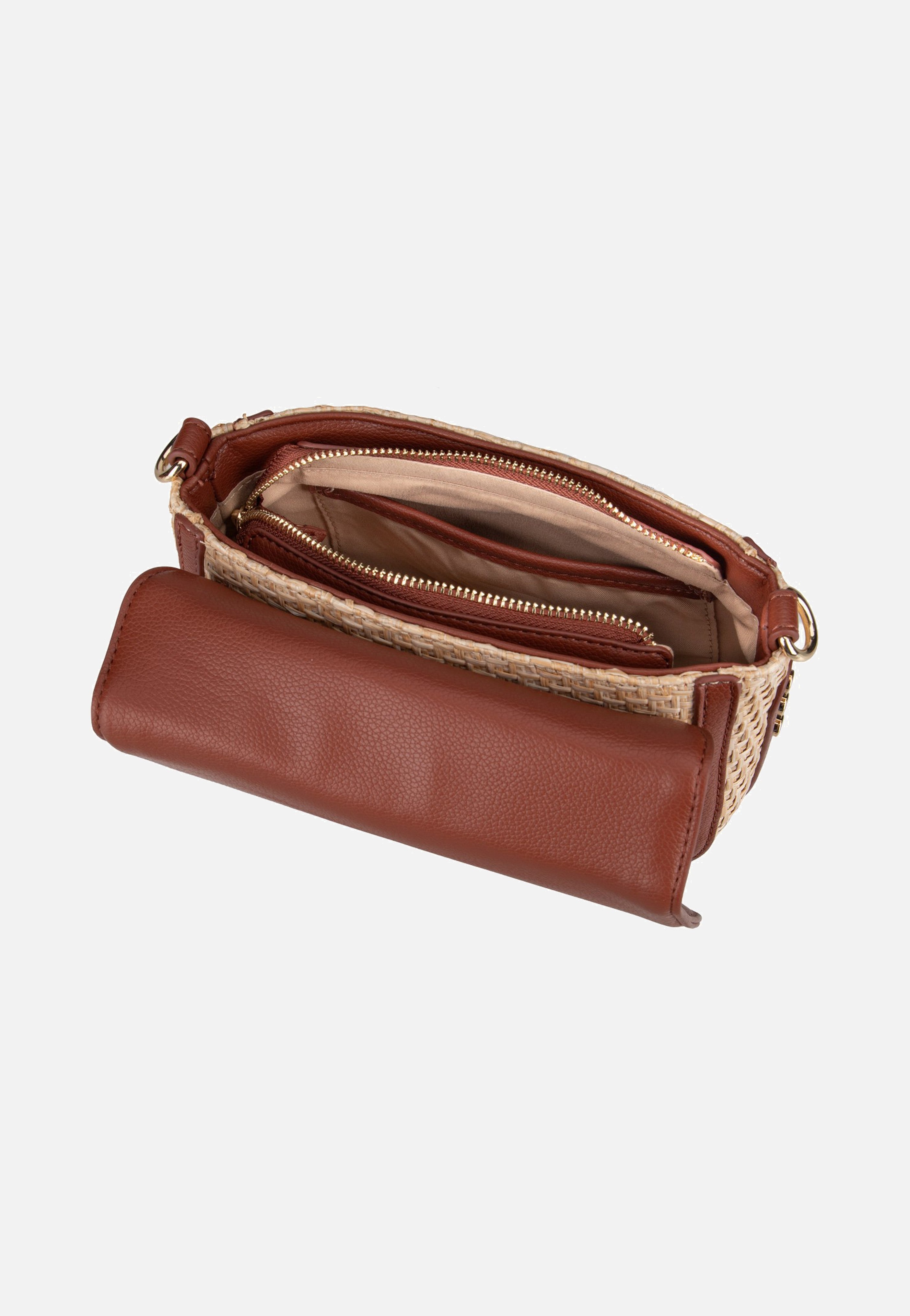 Valentino Demetra 909 Naturale/Cuoio Schultertasche