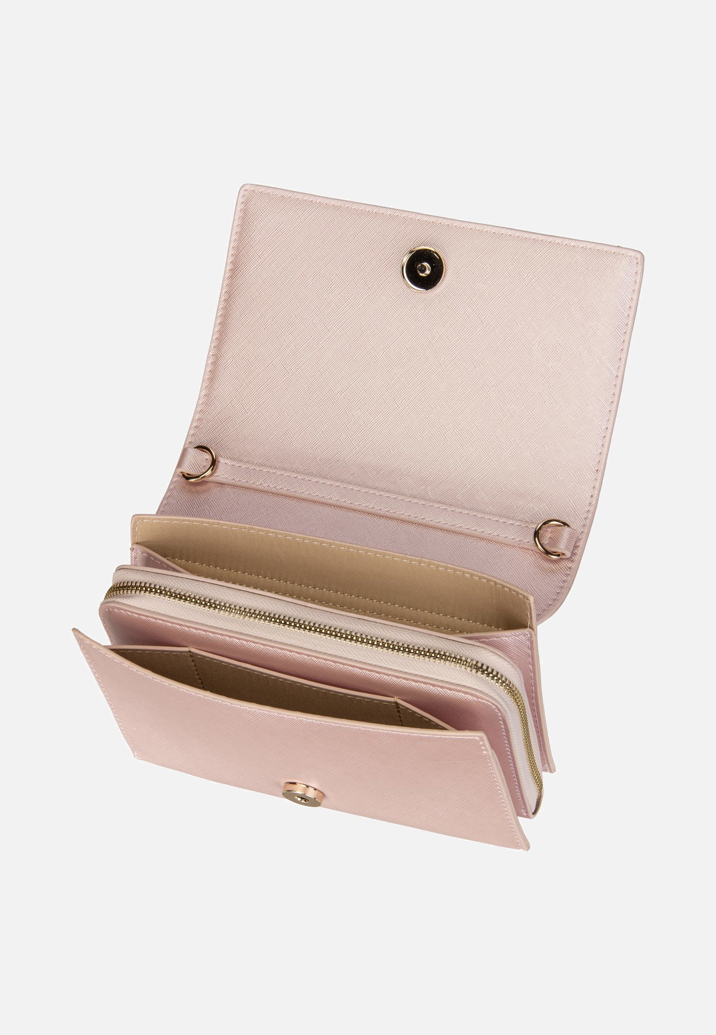 Valentino Ember 17SAF Rosa Metallizzato Evening Bag