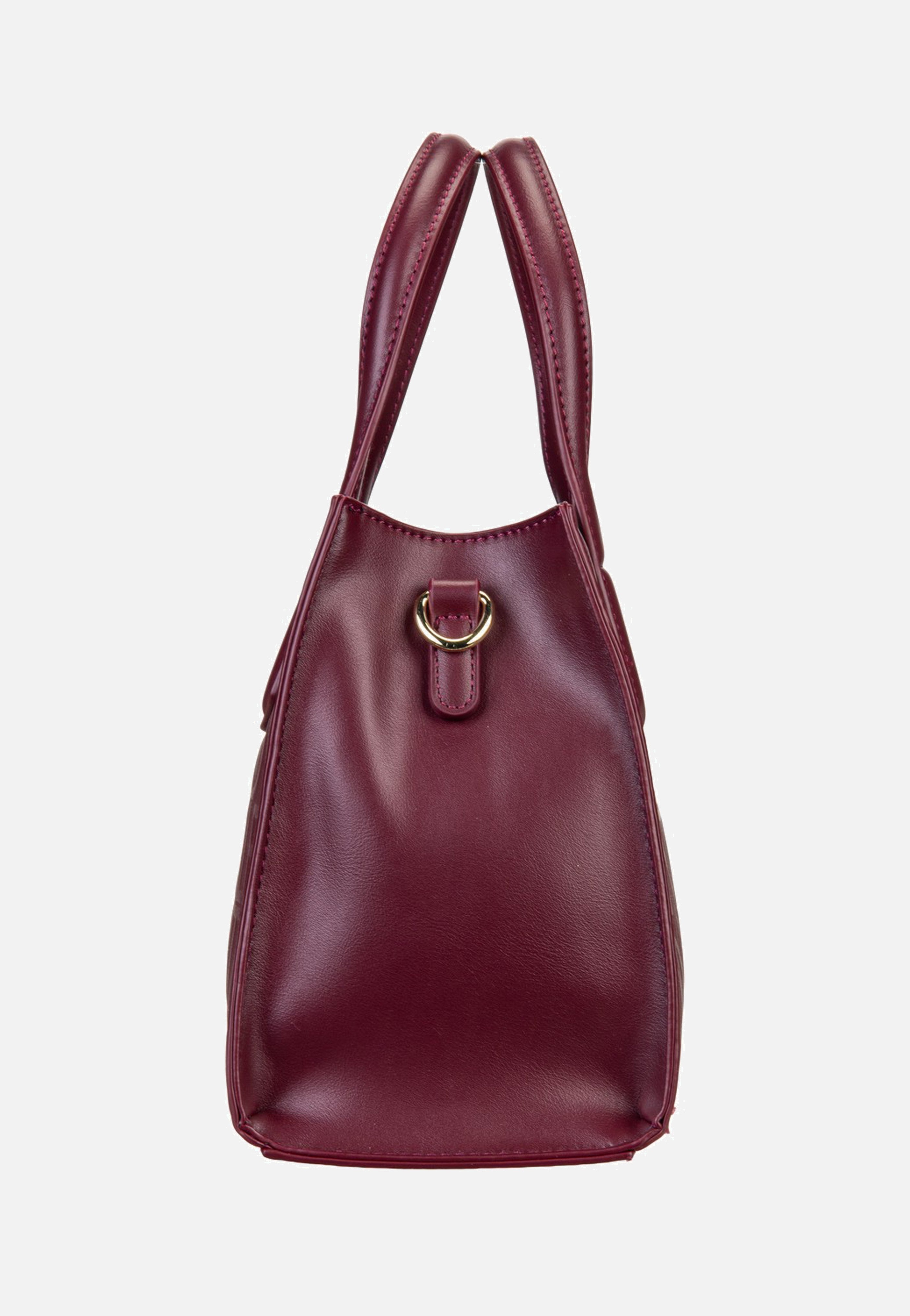 Valentino Gynevra Re 6804 Bordeaux Tote Bag