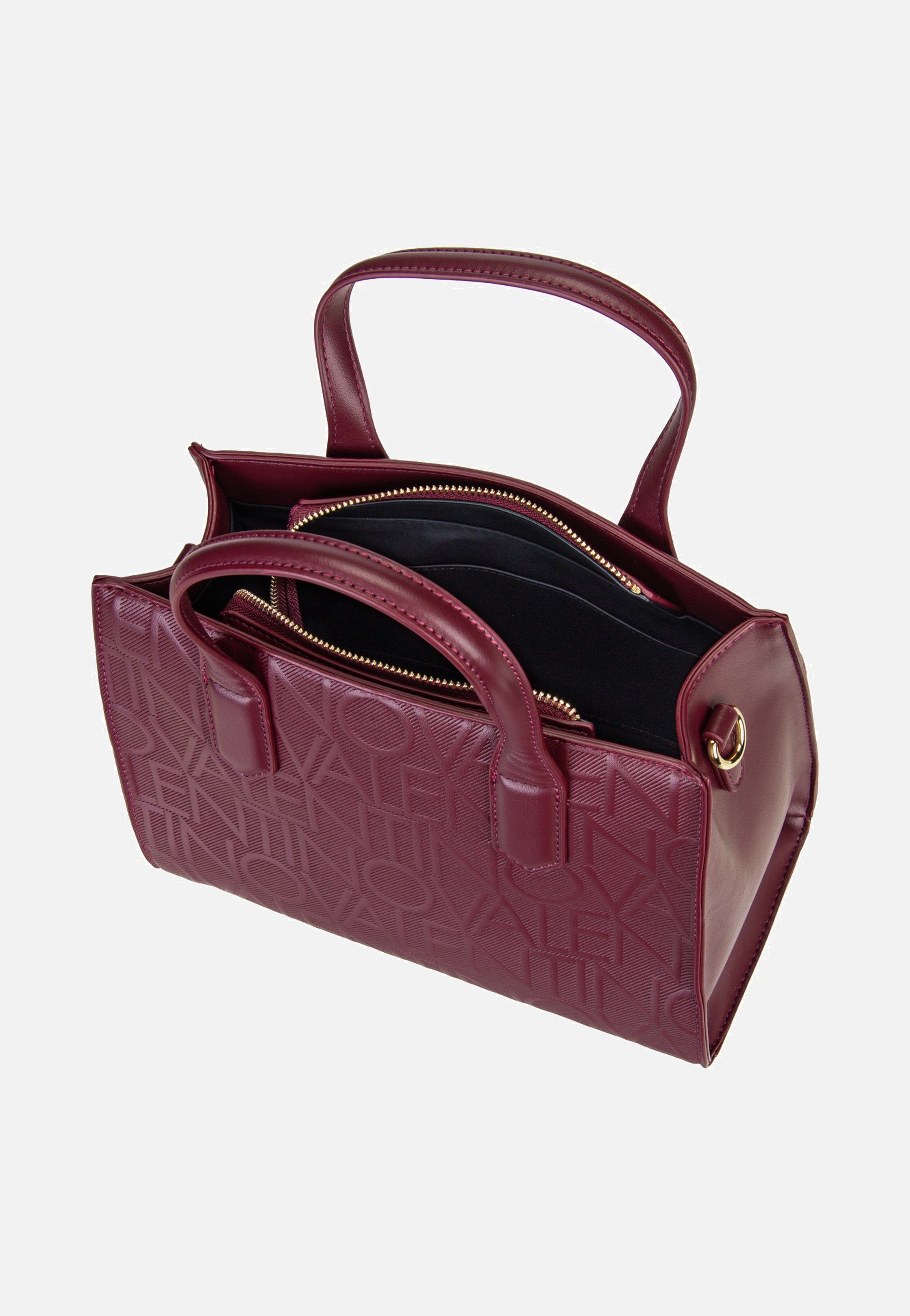 Valentino Gynevra Re 6804 Bordeaux Tote Bag