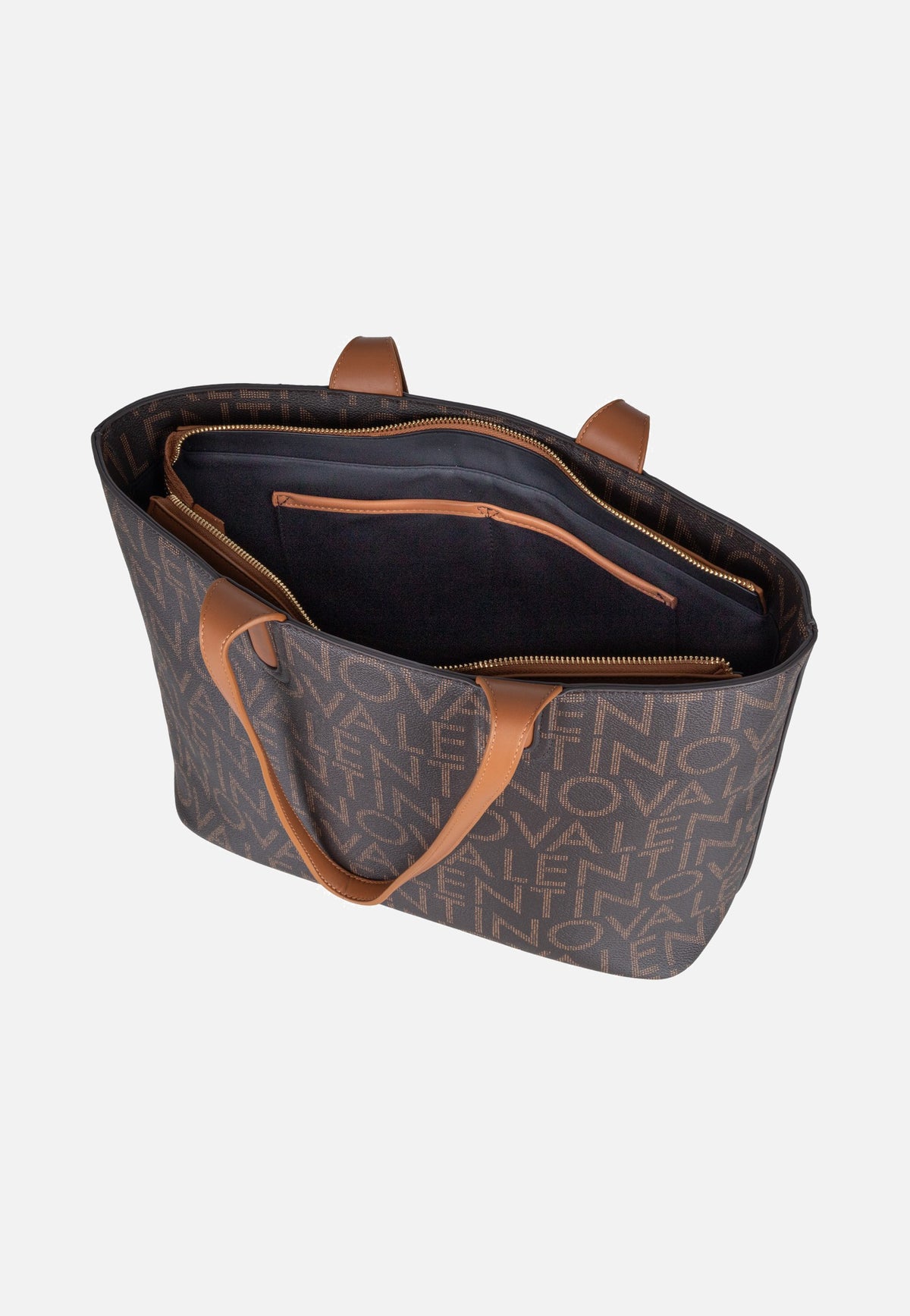 Valentino Regina Re S01 Moro/Naturale Shopper