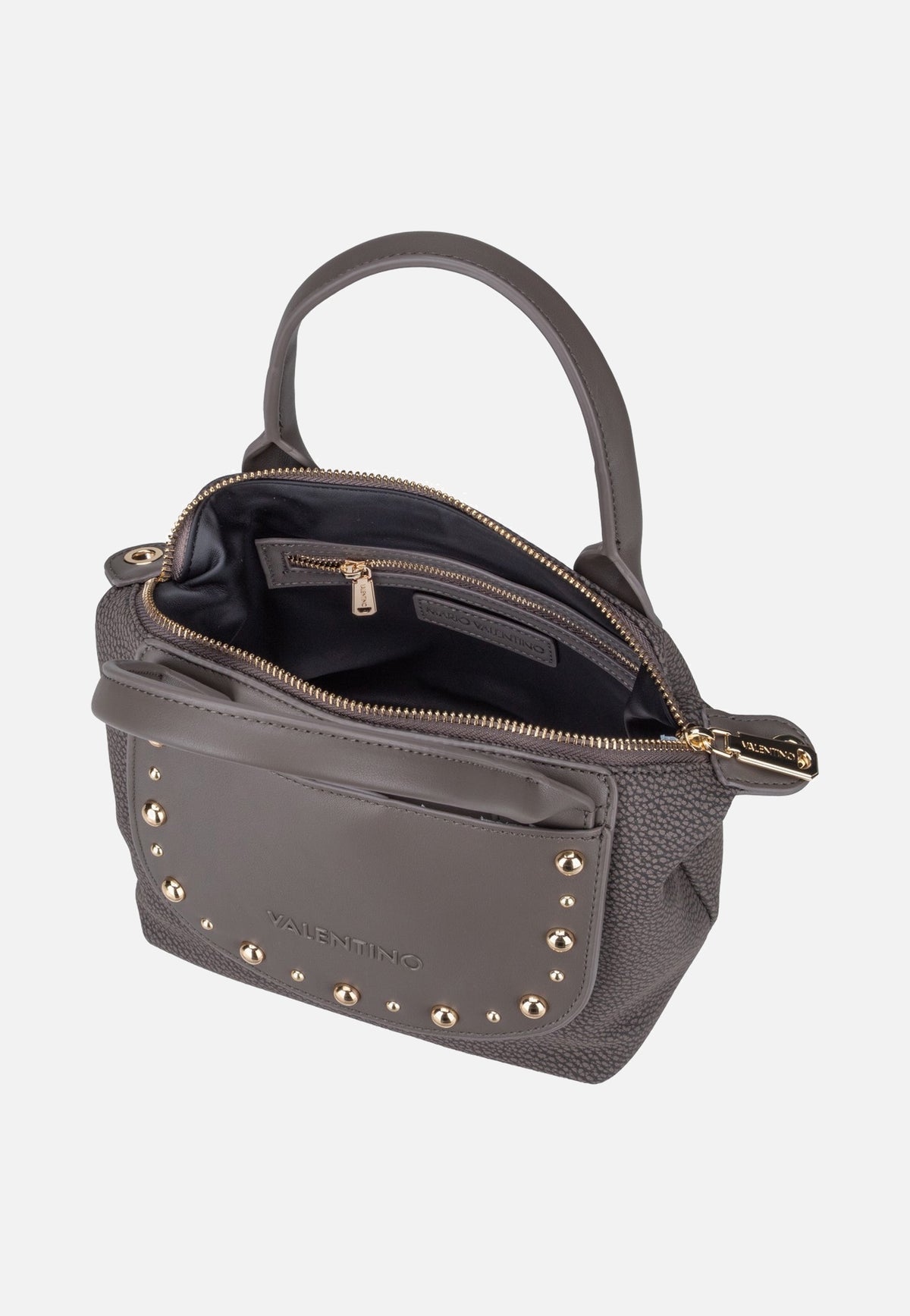 Valentino Snowfall 5BOR Antracite Tote Bag