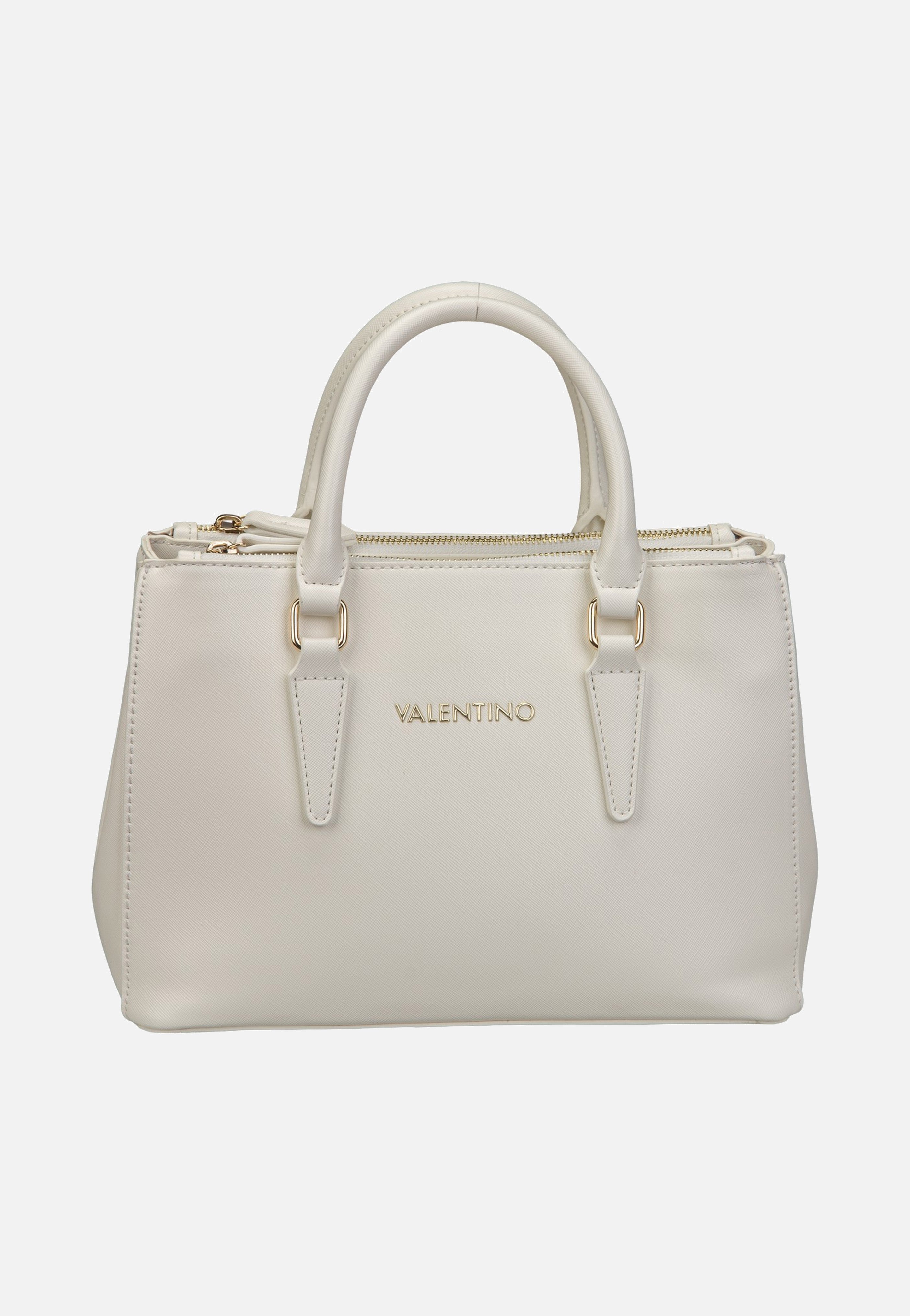 Valentino Zero Re Shopping 302 Bianco Satchel