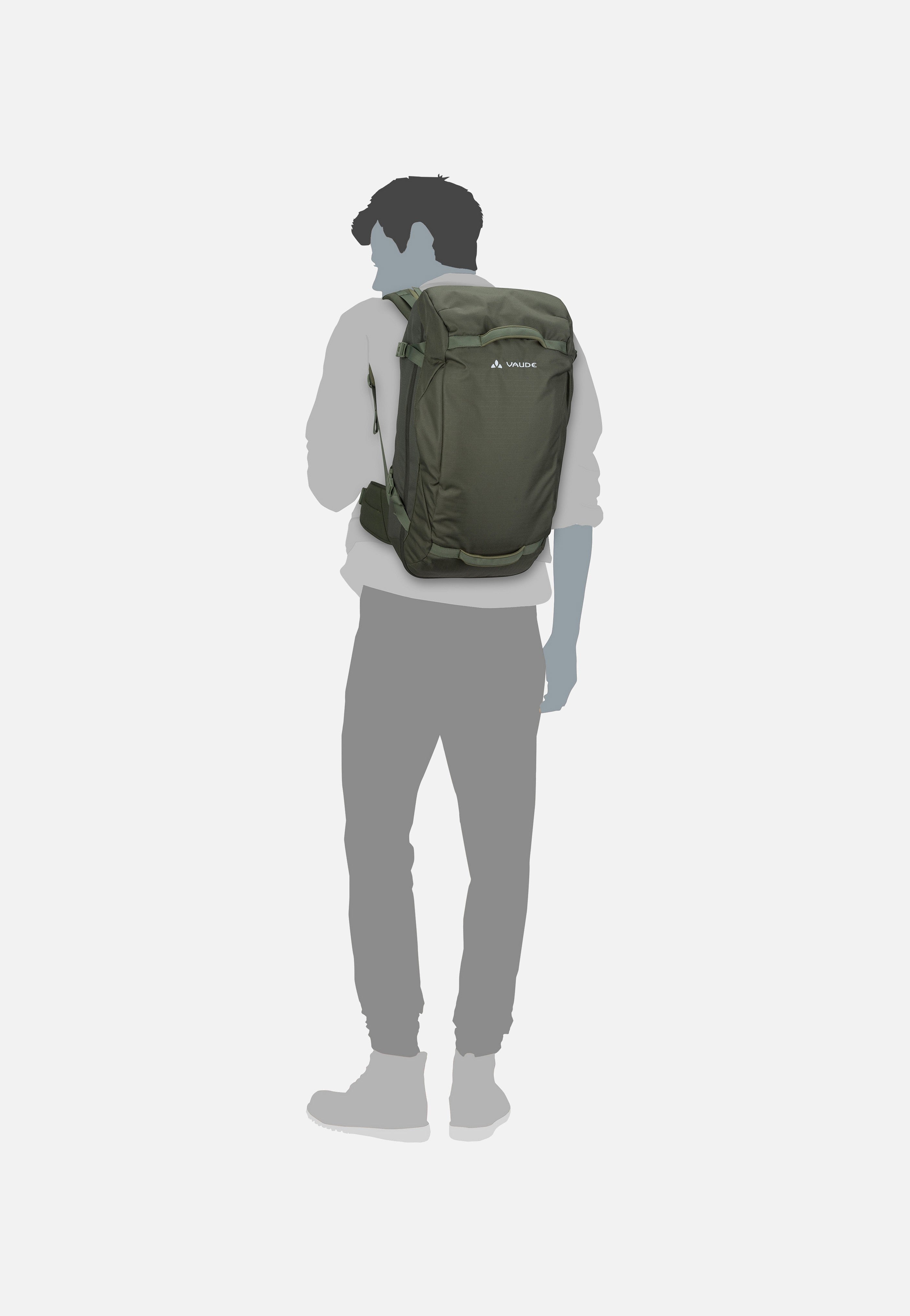 Vaude - Mundo 50+ To Go Olive - Travel Backpack | Neutral-Image