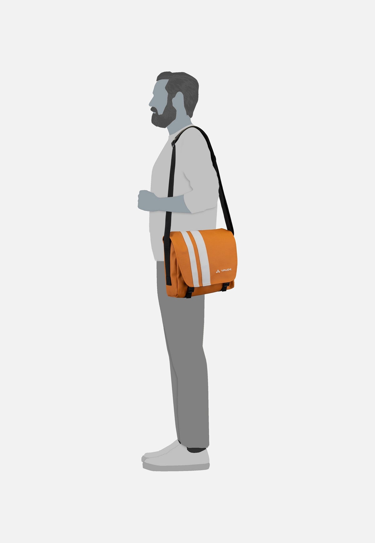 Vaude Vanuatu Silt Brown Crossbody Bag