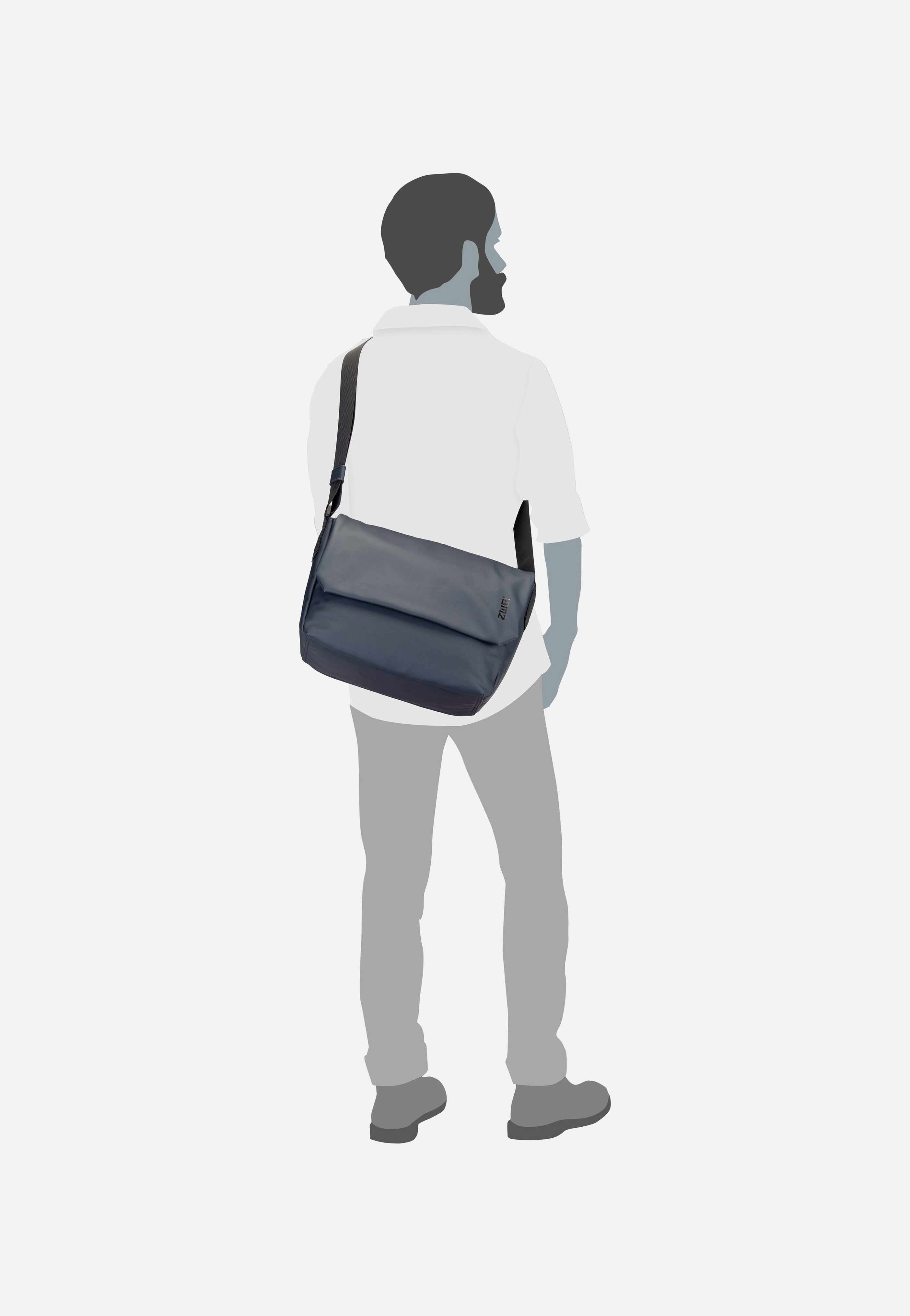 zwei - Cargo CA135 Blue - Messenger Bag | Neutral-Image