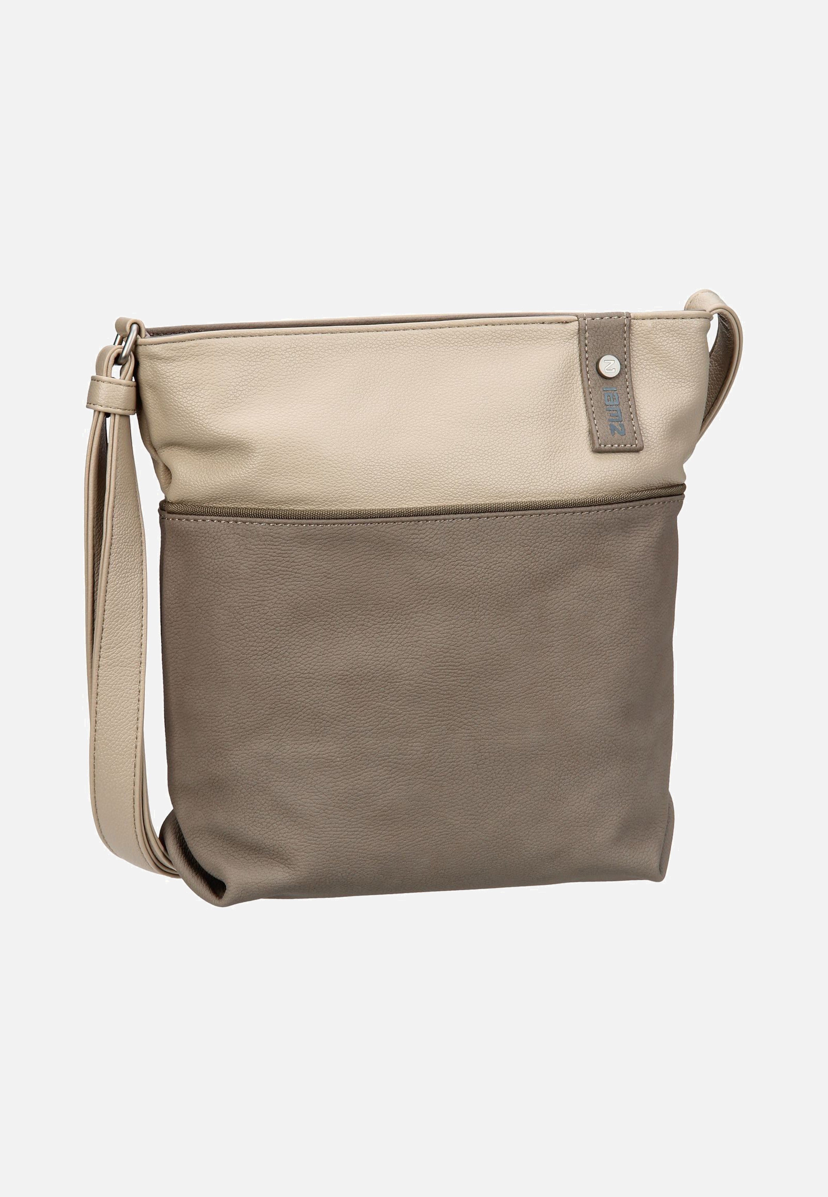 zwei Jana J10 Nubuk/Cappucino Beuteltasche