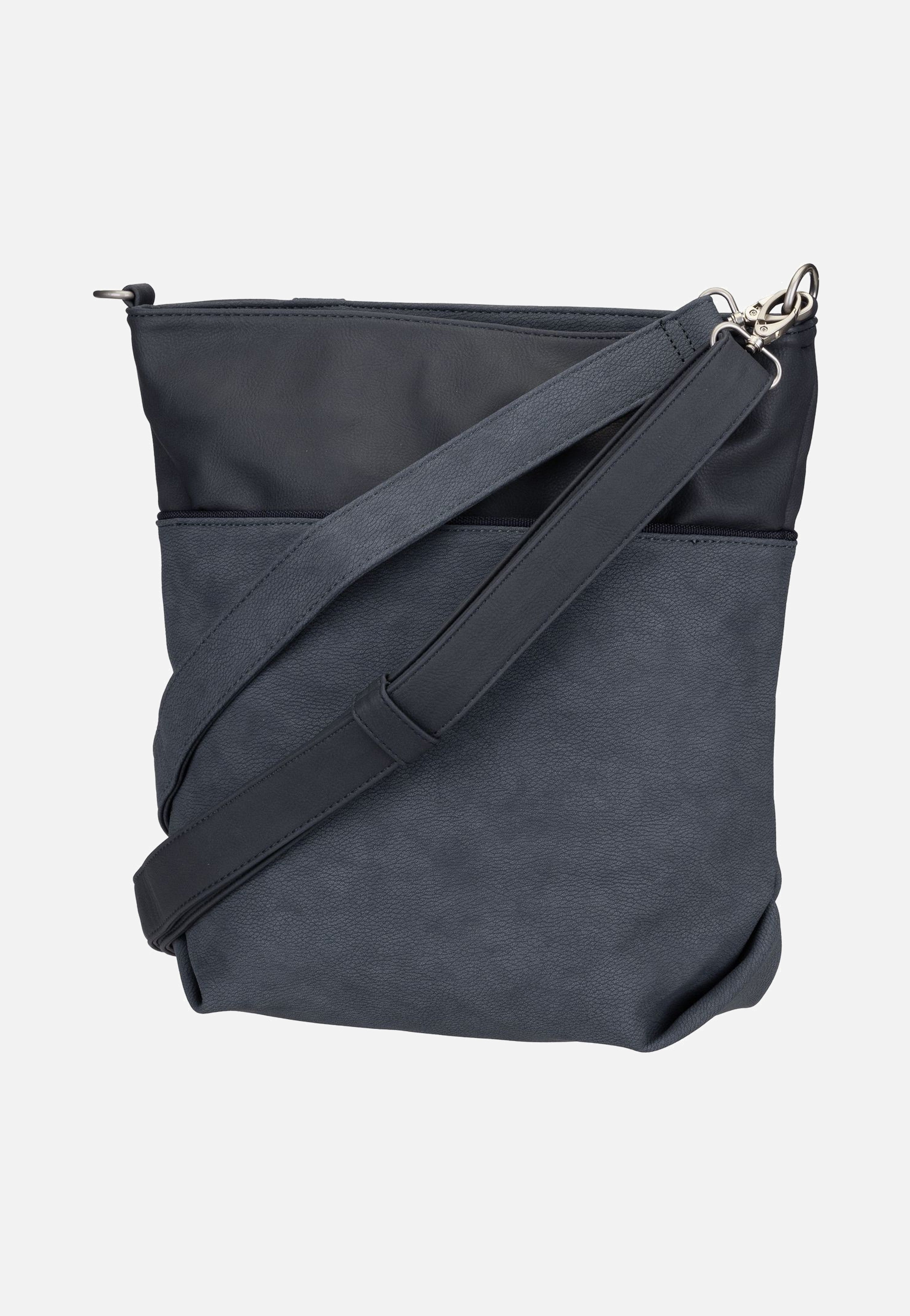 zwei - Jana J12 Nubuk/Ink - Pouch Bag | Women-Image