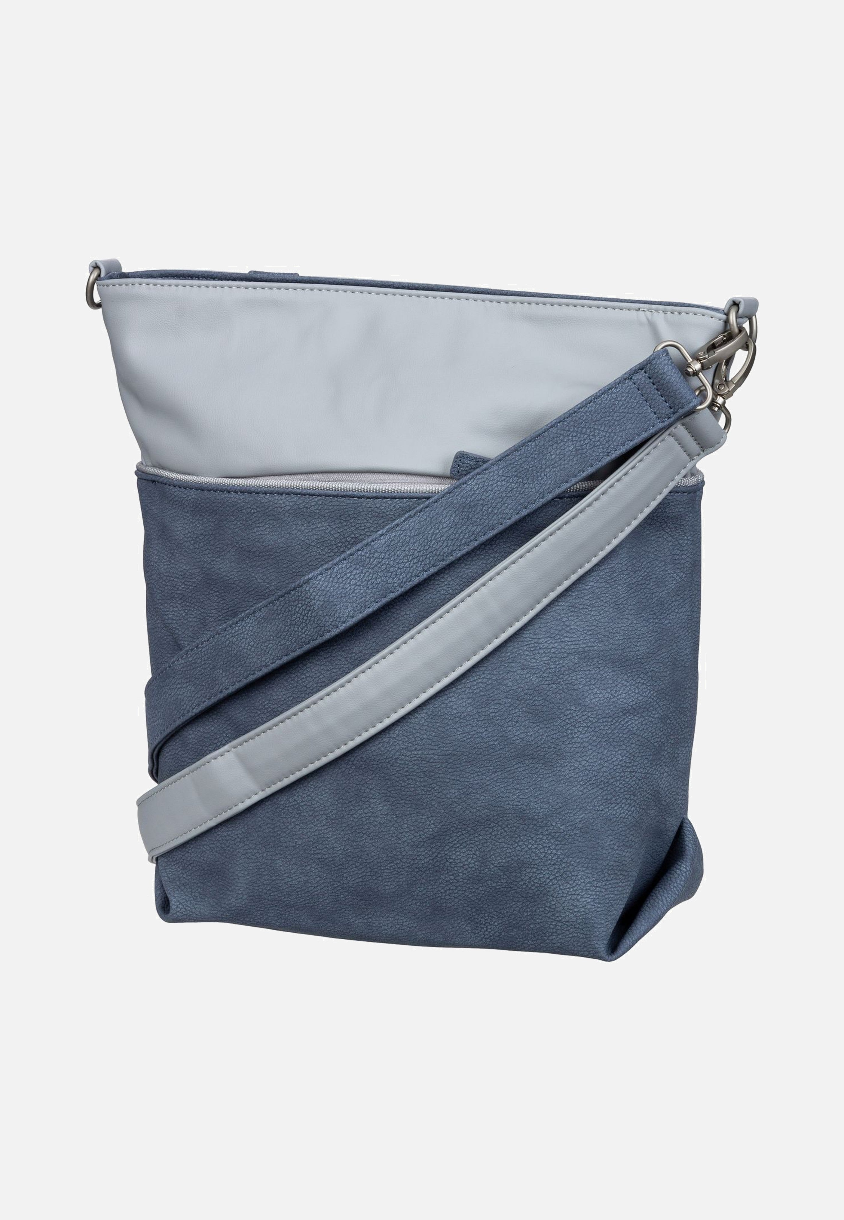 zwei - Jana J12 Nubuk/Sky - Pouch Bag | Women-Image