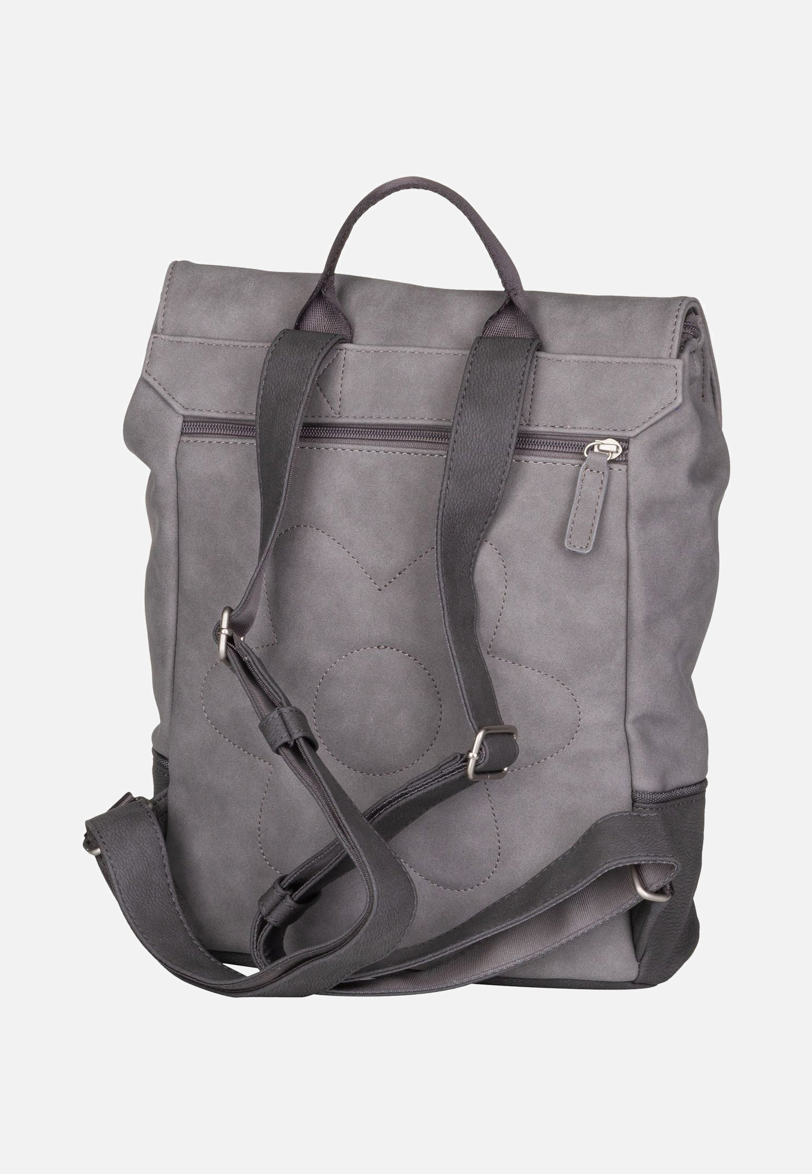 zwei - Jana JR13 Nubuk/Stone - Backpack | Women-Image