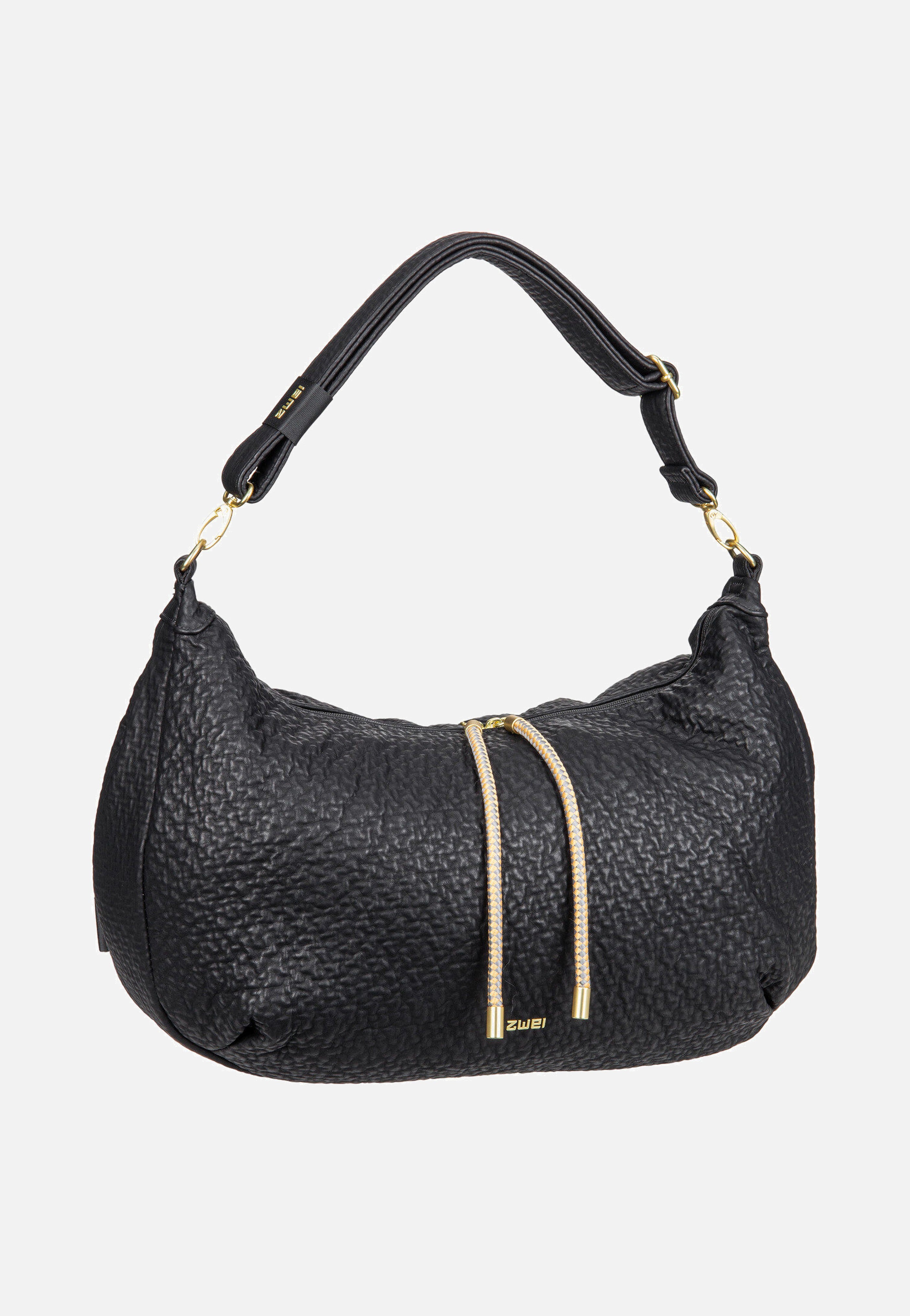 zwei Lola LO140 Black Hobo Bag
