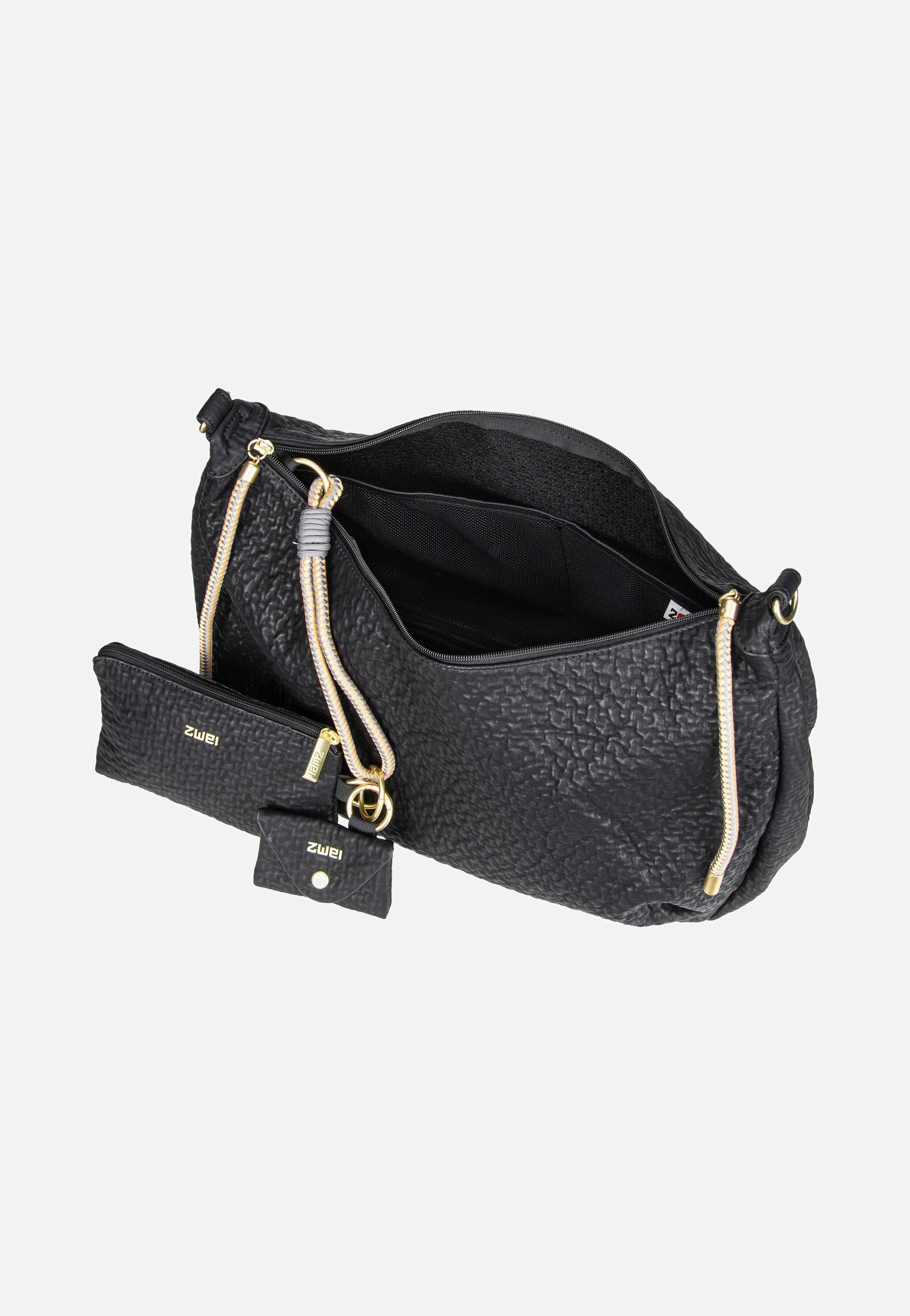 zwei Lola LO140 Black Hobo Bag