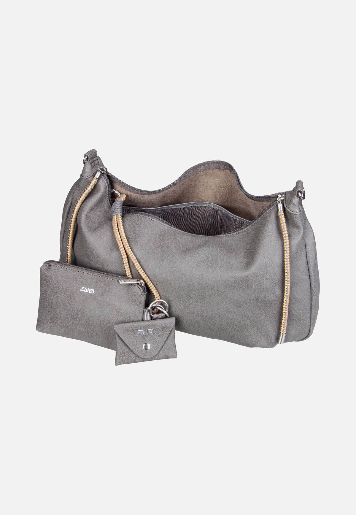 zwei Lola LO140 Grey Hobo Bag