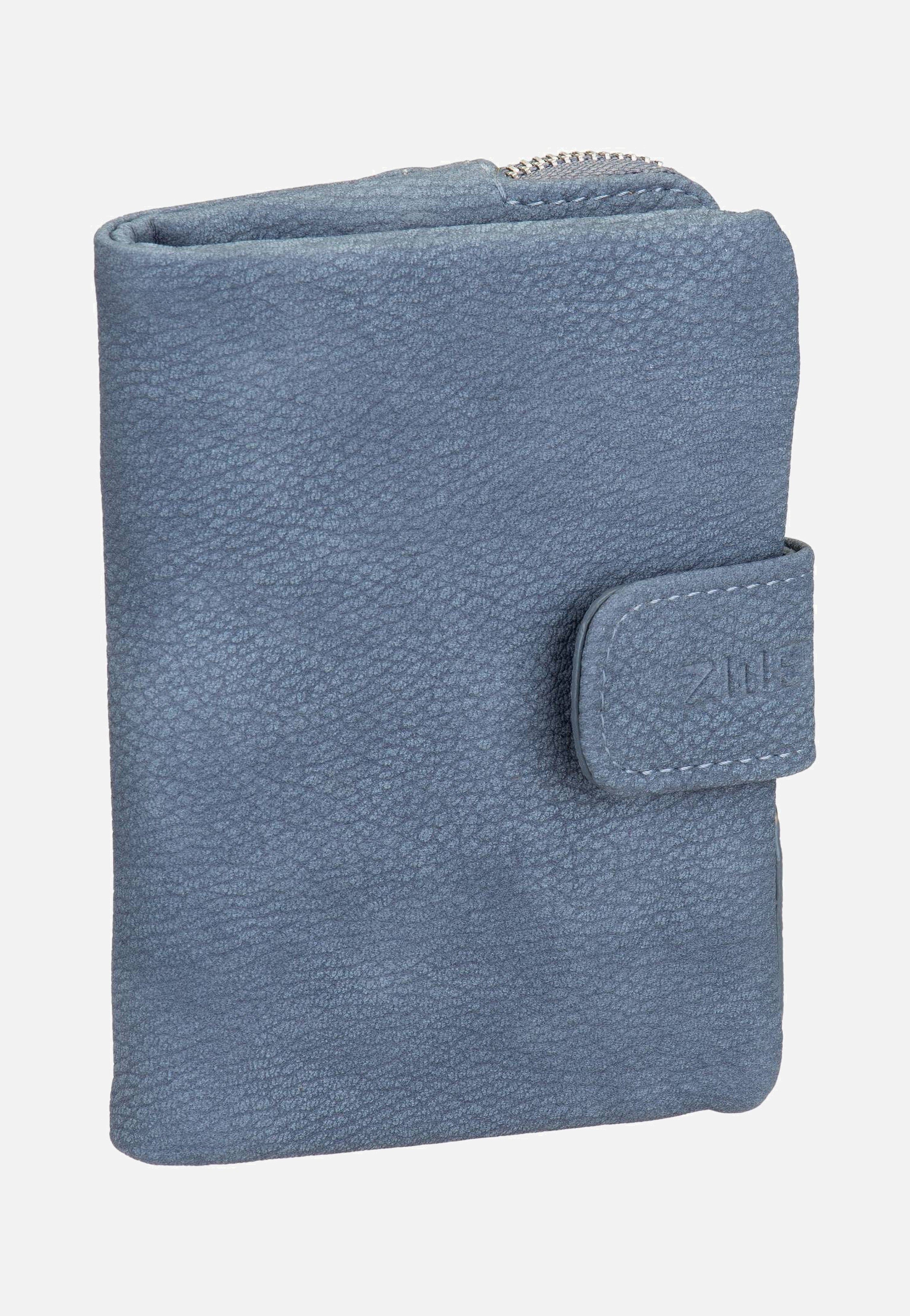 zwei Mademoiselle M.Wallet MW5 Nubuk/Sky Portemonnaie