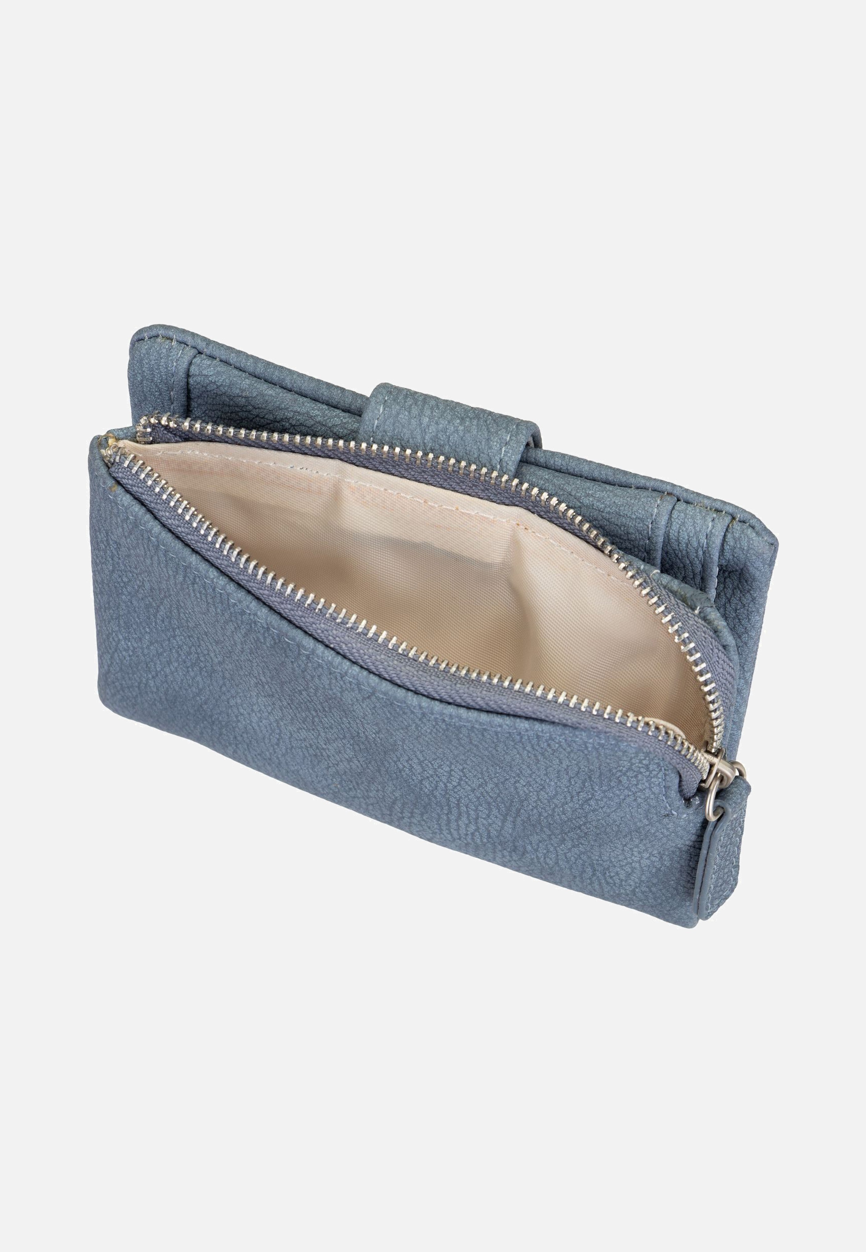 zwei Mademoiselle M.Wallet MW5 Nubuk/Sky Portemonnaie
