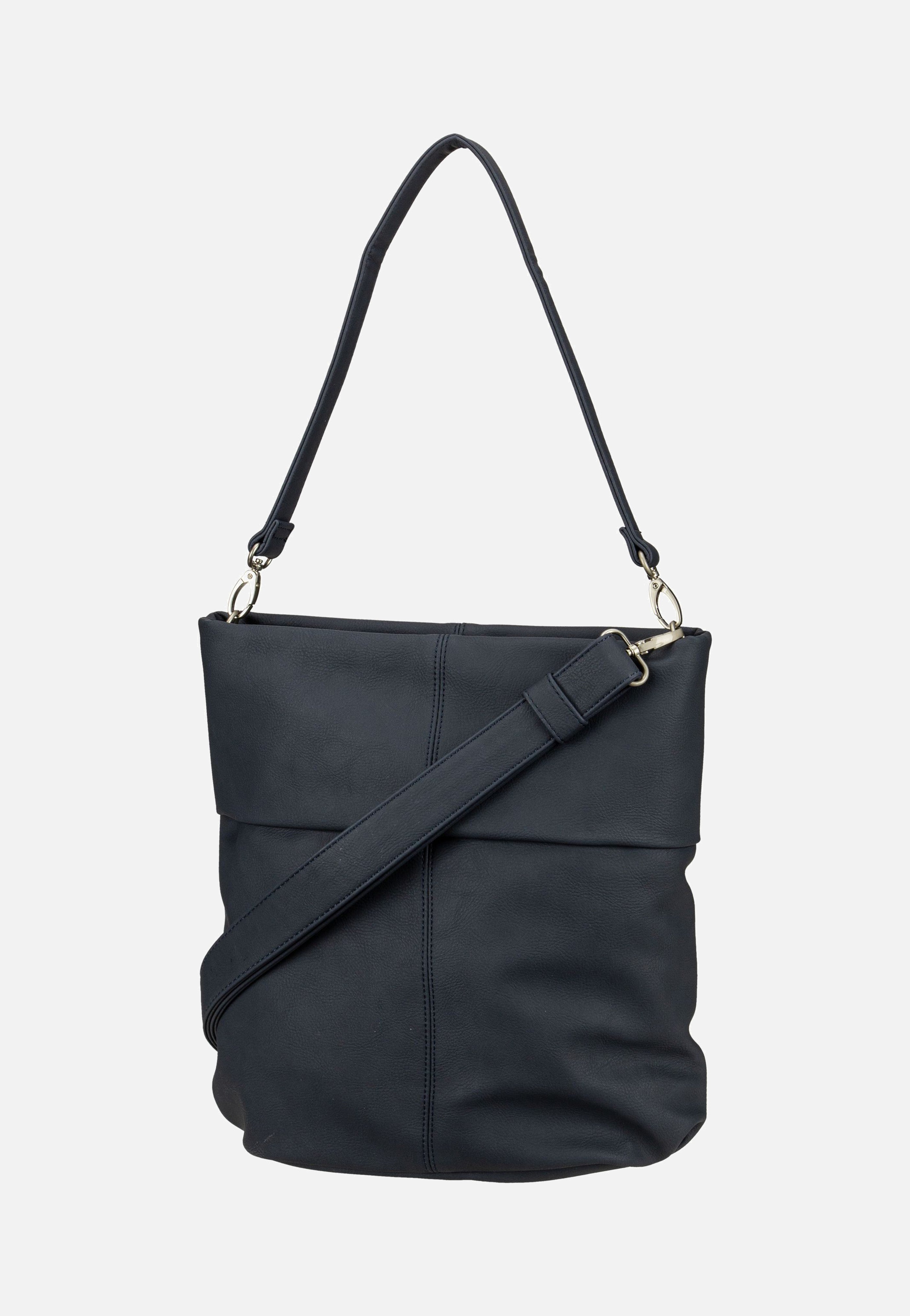 zwei - Mademoiselle M12 Nubuk/Ink - Hobo Bag | Women-Image