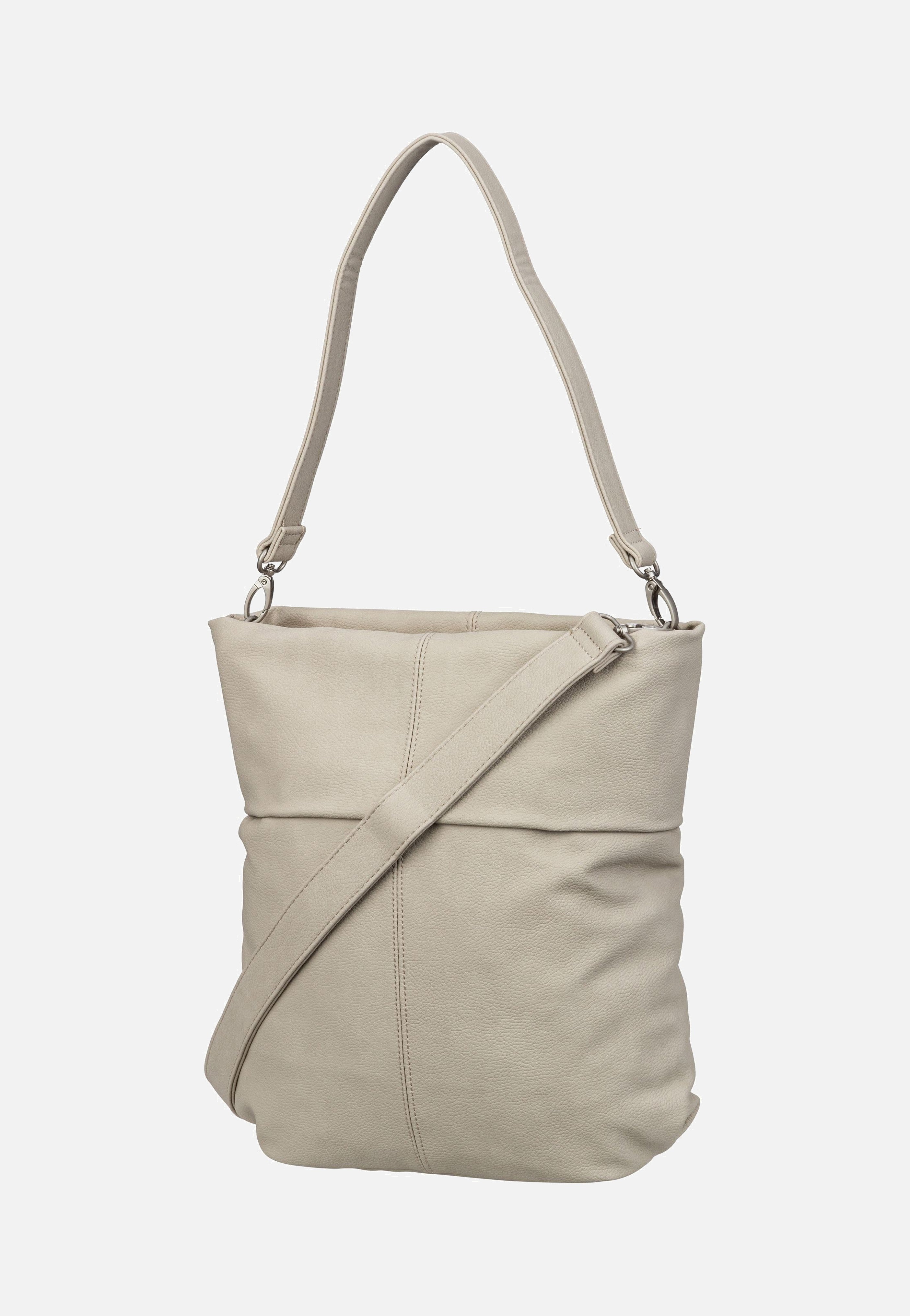 zwei - Mademoiselle M12 Nubuk/Linen - Hobo Bag | Women-Image