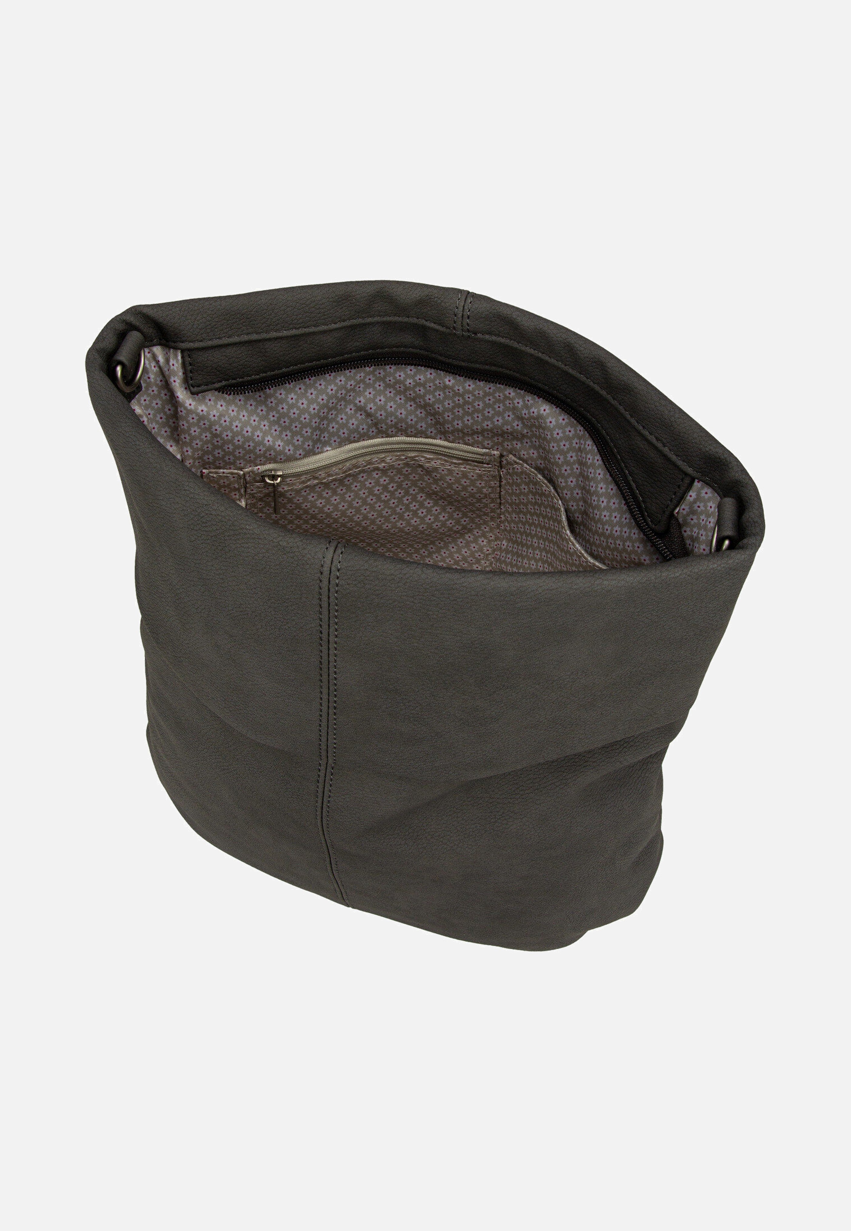 zwei Mademoiselle M12 Nubuk/Stone Hobo Bag