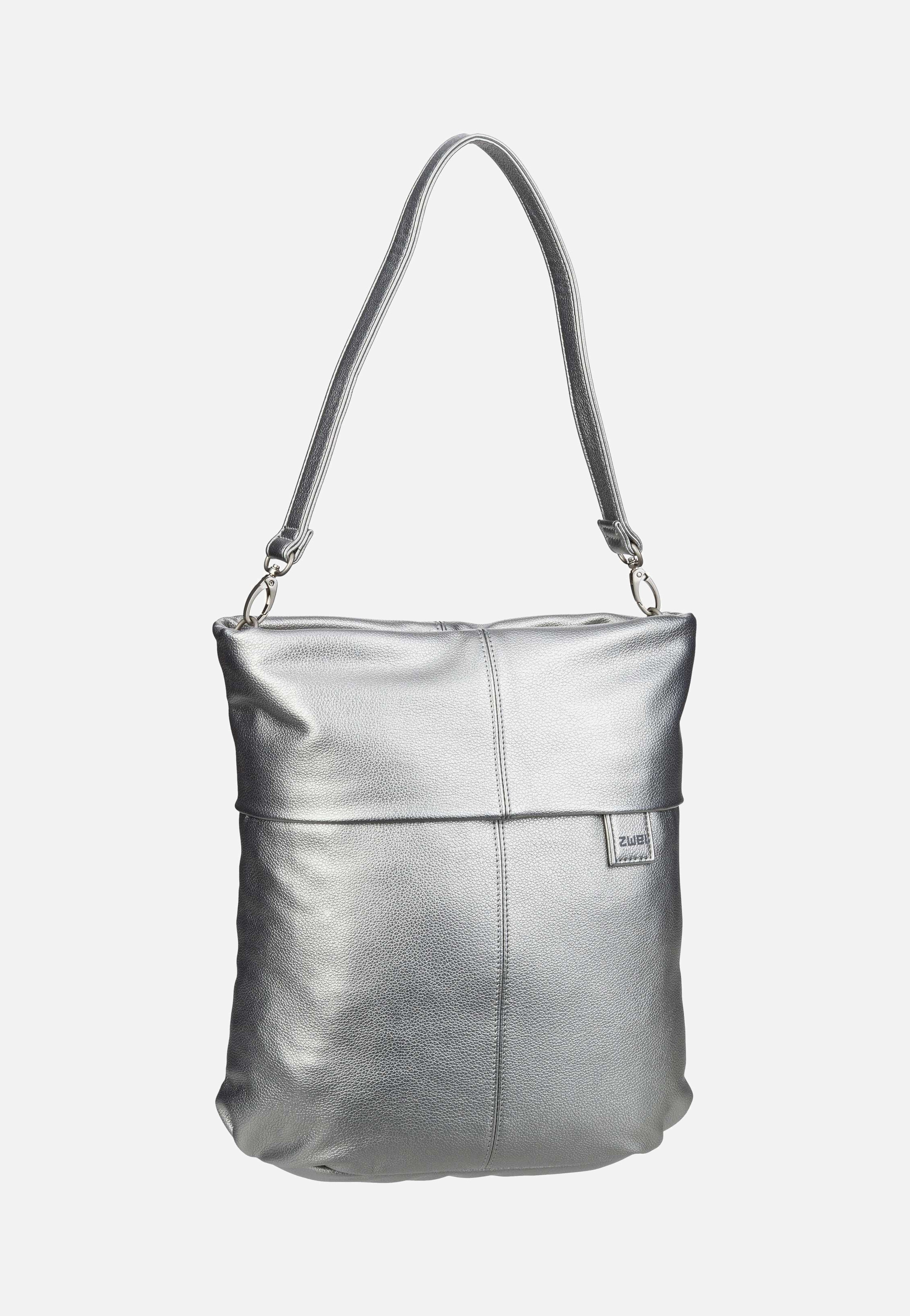zwei - Mademoiselle M12 Silver - Hobo Bag | Women-Image