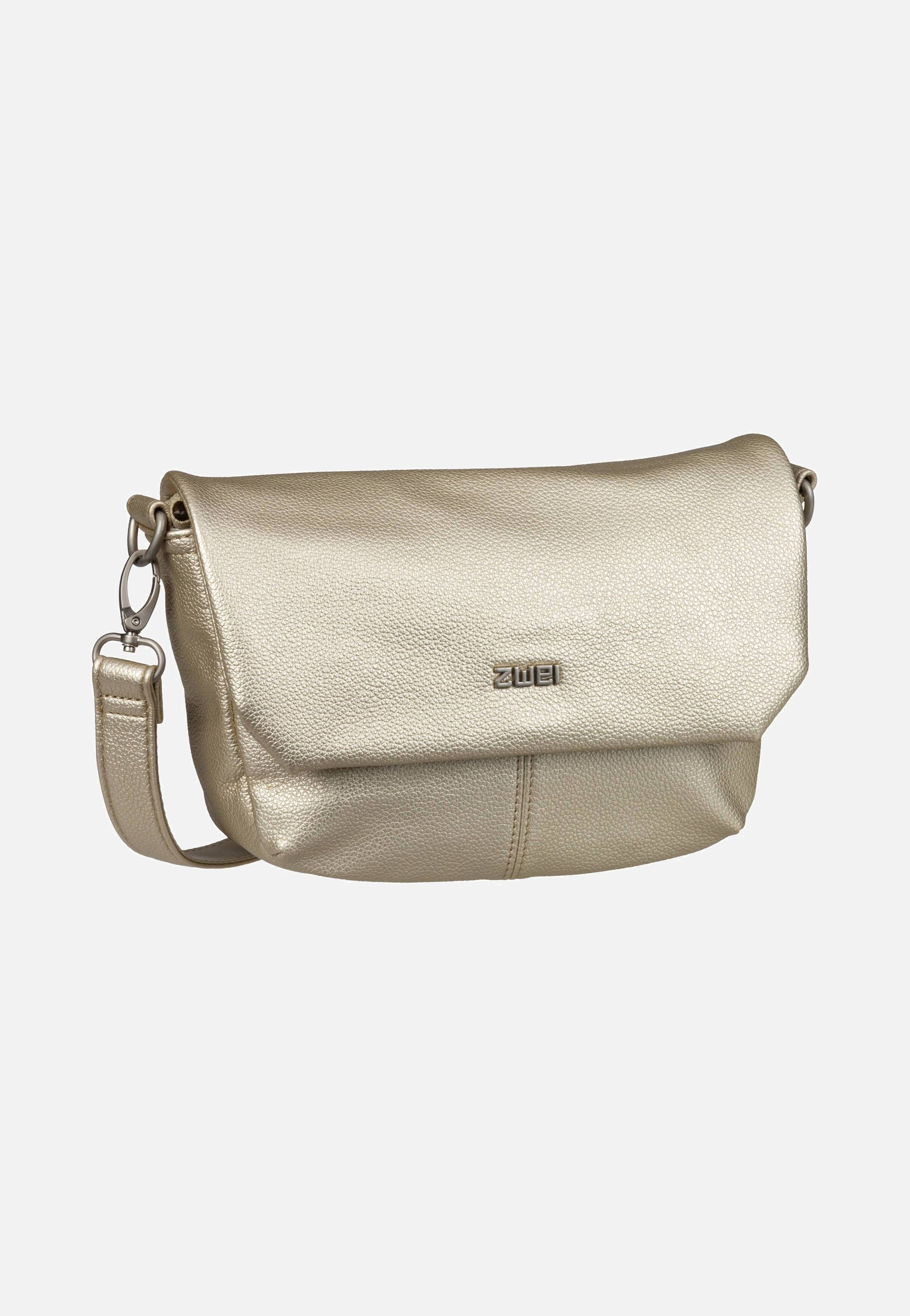 zwei Mademoiselle M40 Gold Umhängetasche
