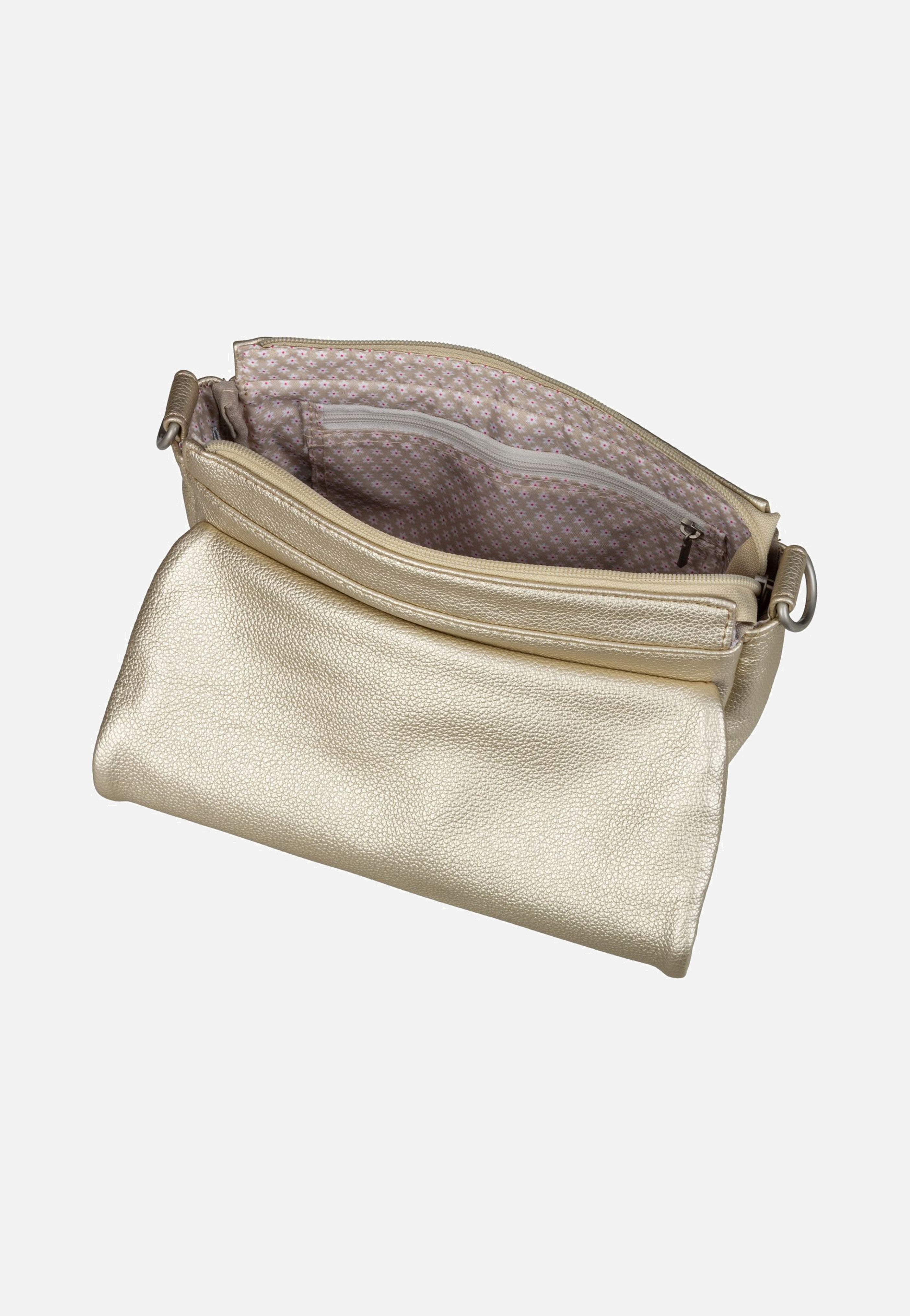 zwei Mademoiselle M40 Gold Umhängetasche
