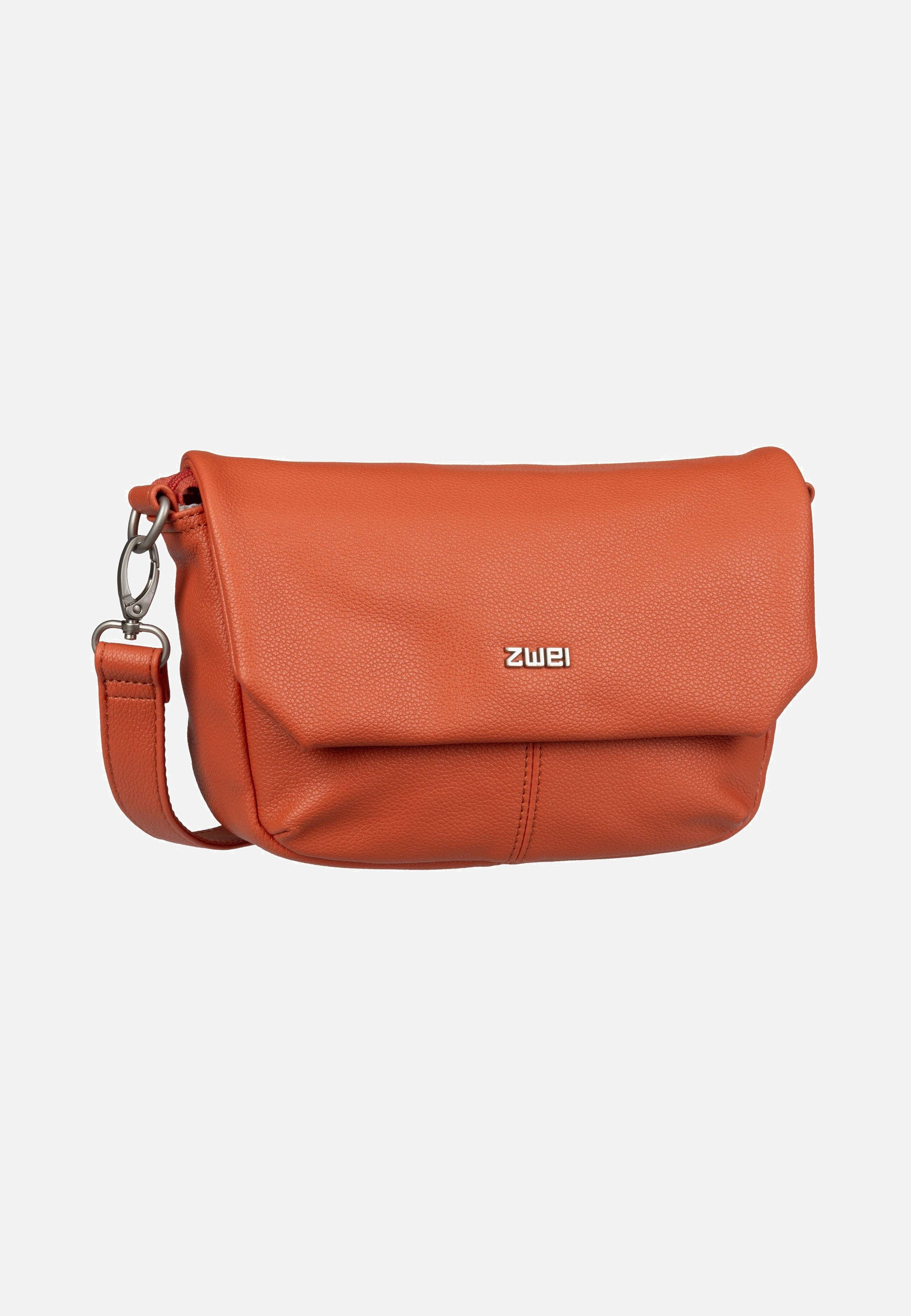 zwei Mademoiselle M40 Papaya Umhängetasche